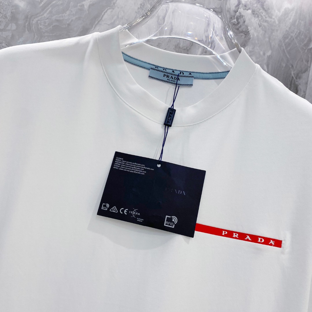 Prada Couple Basic Clothing Cotton S-m-l-xl