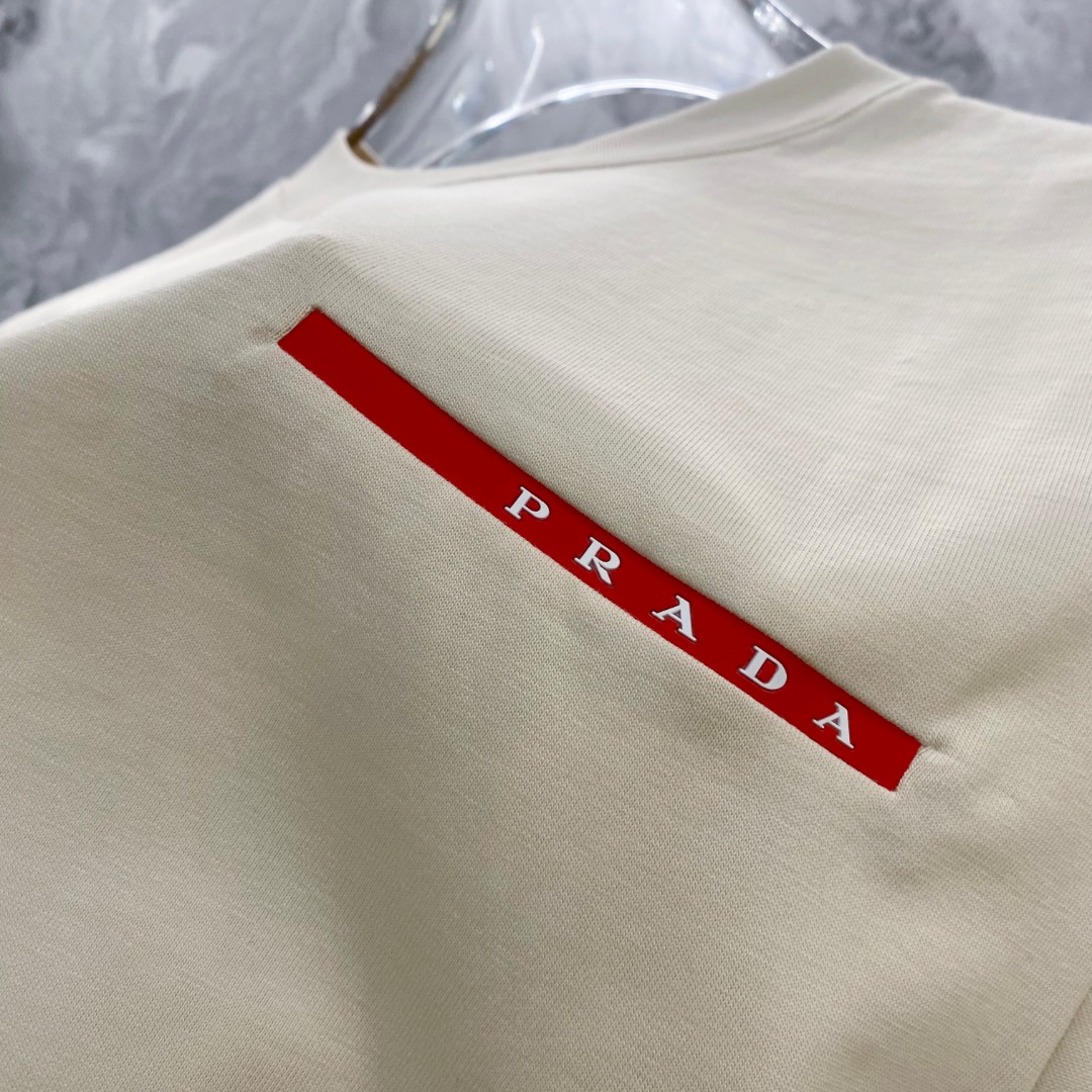 Prada Couple Basic Clothing Cotton S-m-l-xl
