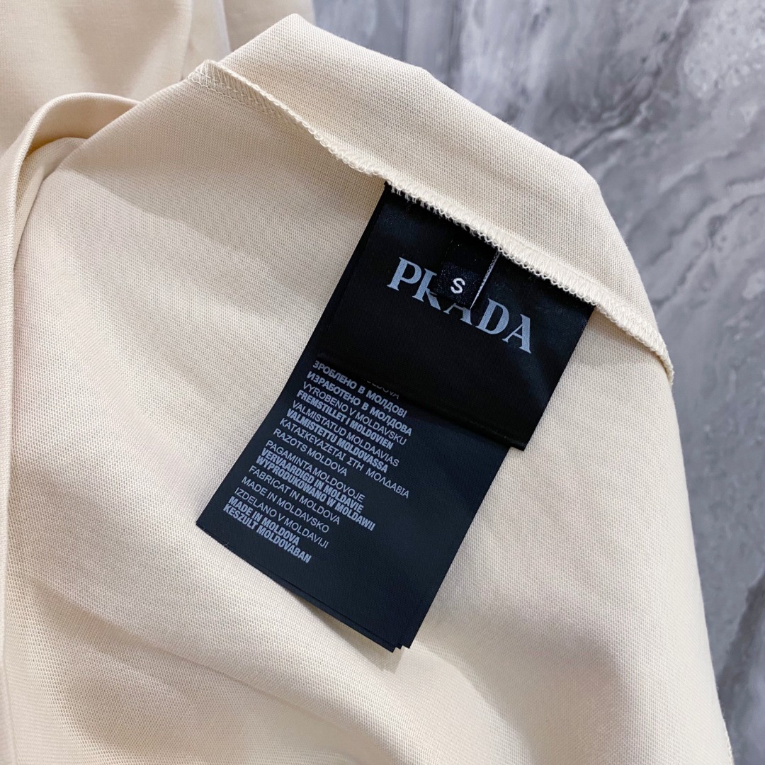 Prada Couple Basic Clothing Cotton S-m-l-xl