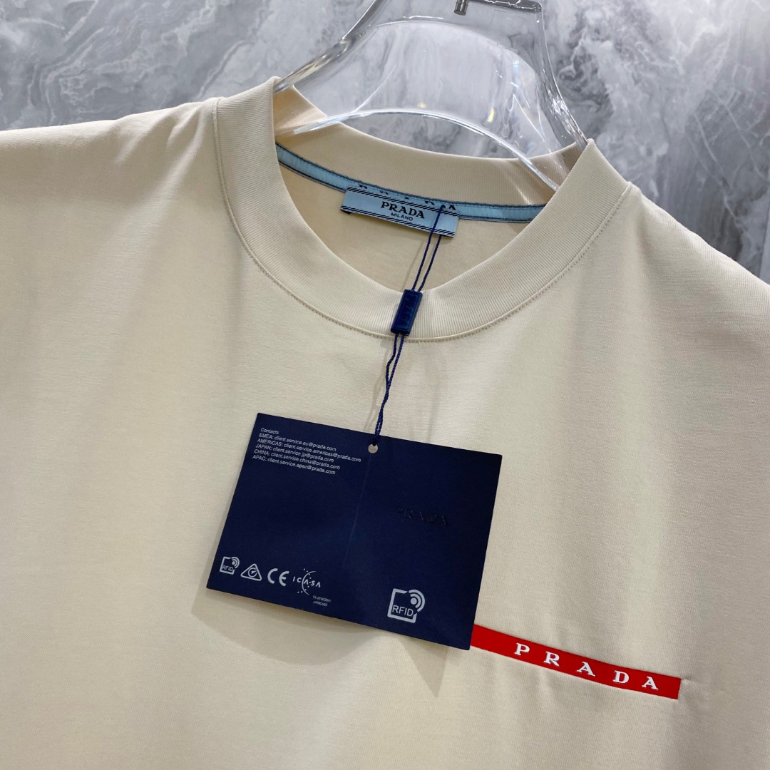 Prada Couple Basic Clothing Cotton S-m-l-xl