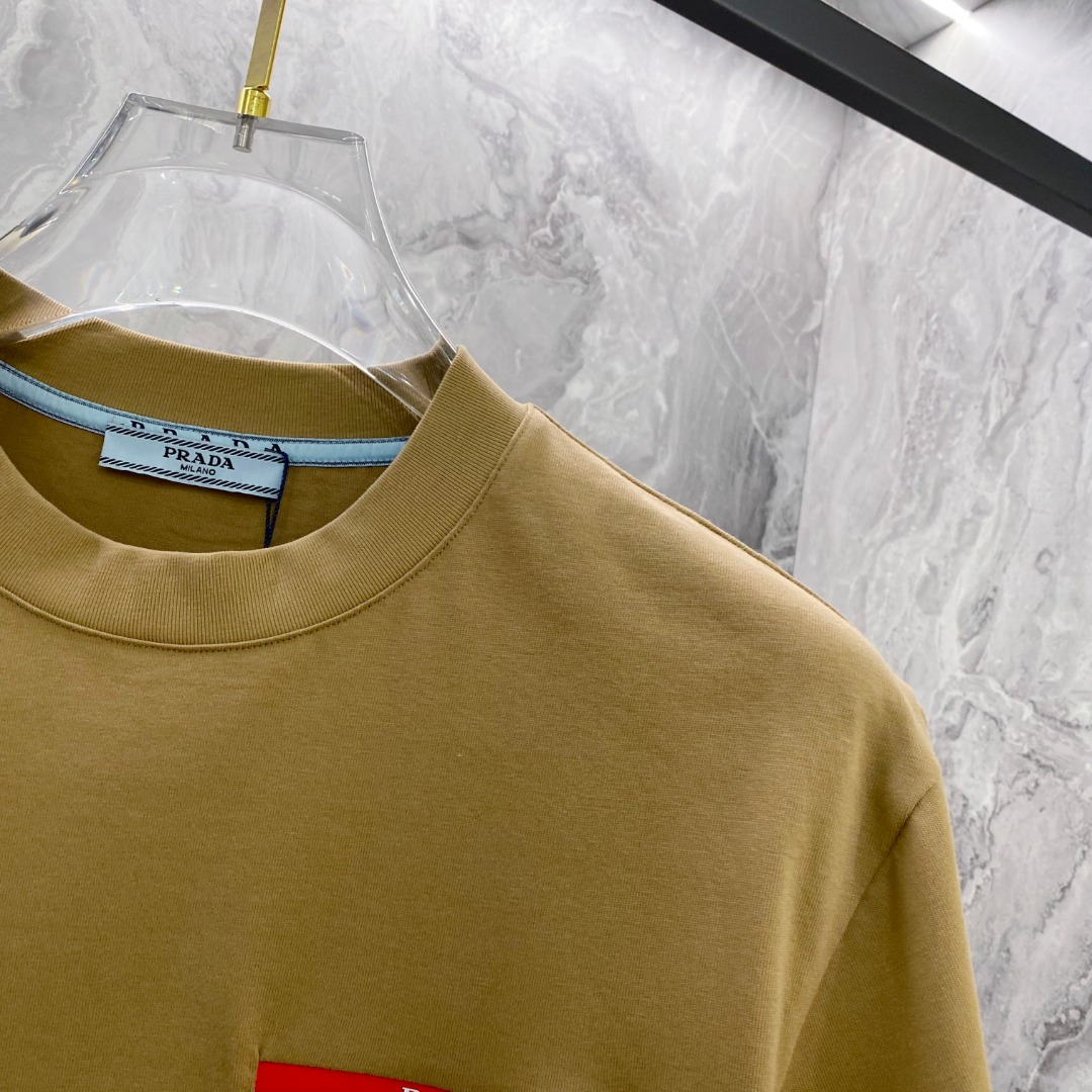 Prada Couple Basic Clothing Cotton S-m-l-xl