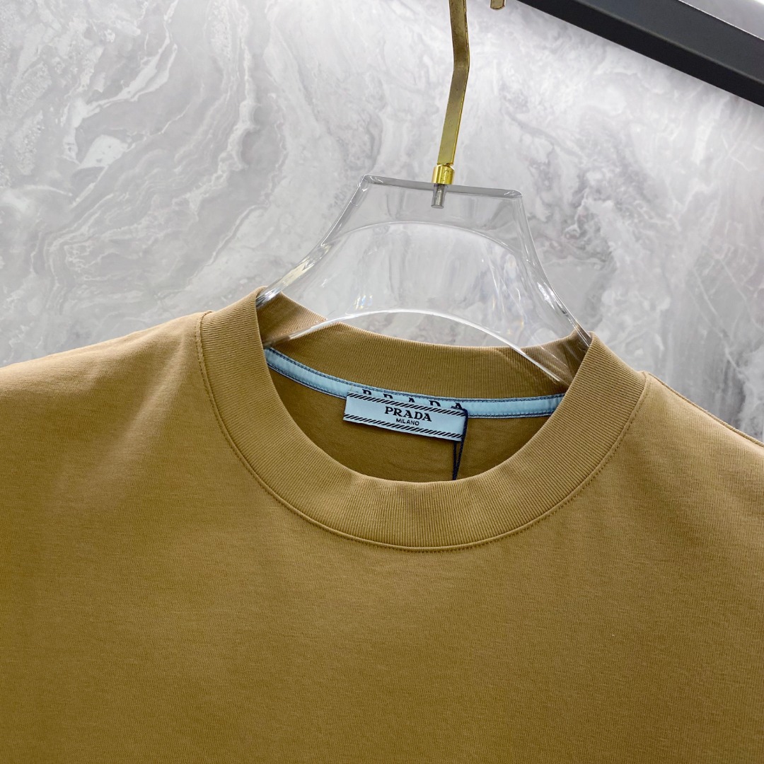 Prada Couple Basic Clothing Cotton S-m-l-xl