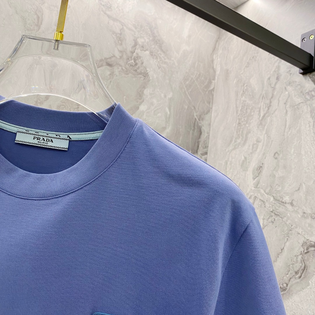 Prada Couple Basic Clothing Cotton S-m-l-xl