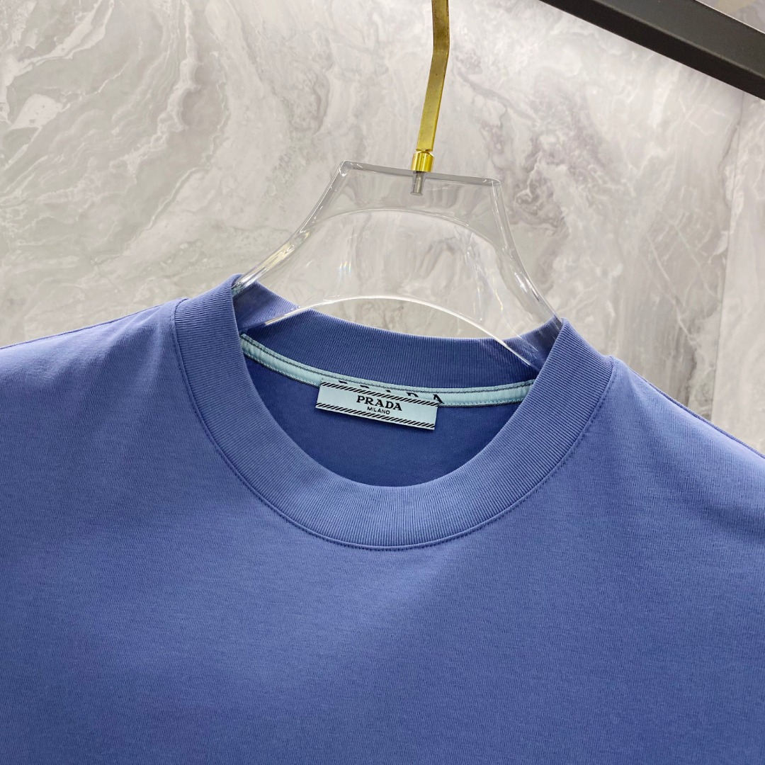 Prada Couple Basic Clothing Cotton S-m-l-xl