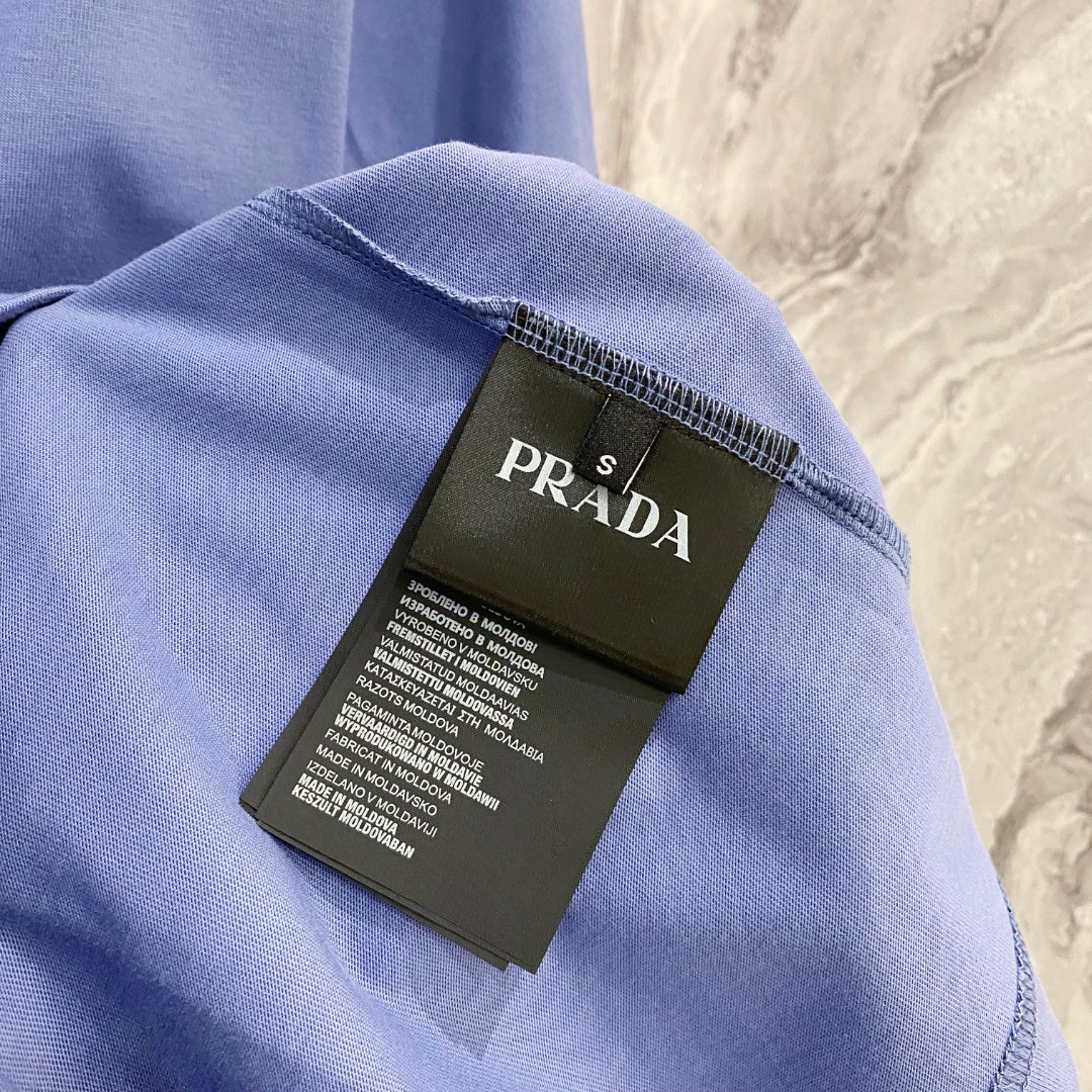 Prada Couple Basic Clothing Cotton S-m-l-xl
