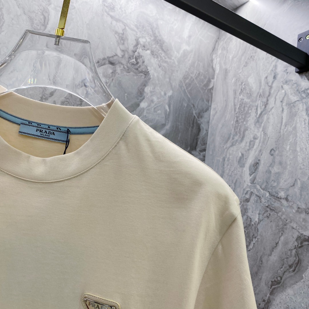 Prada Couple Basic Clothing Cotton S-m-l-xl