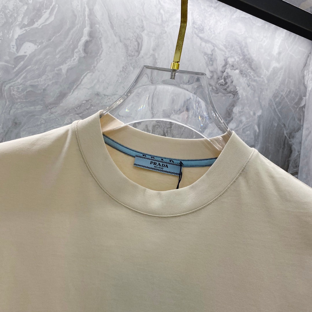 Prada Couple Basic Clothing Cotton S-m-l-xl