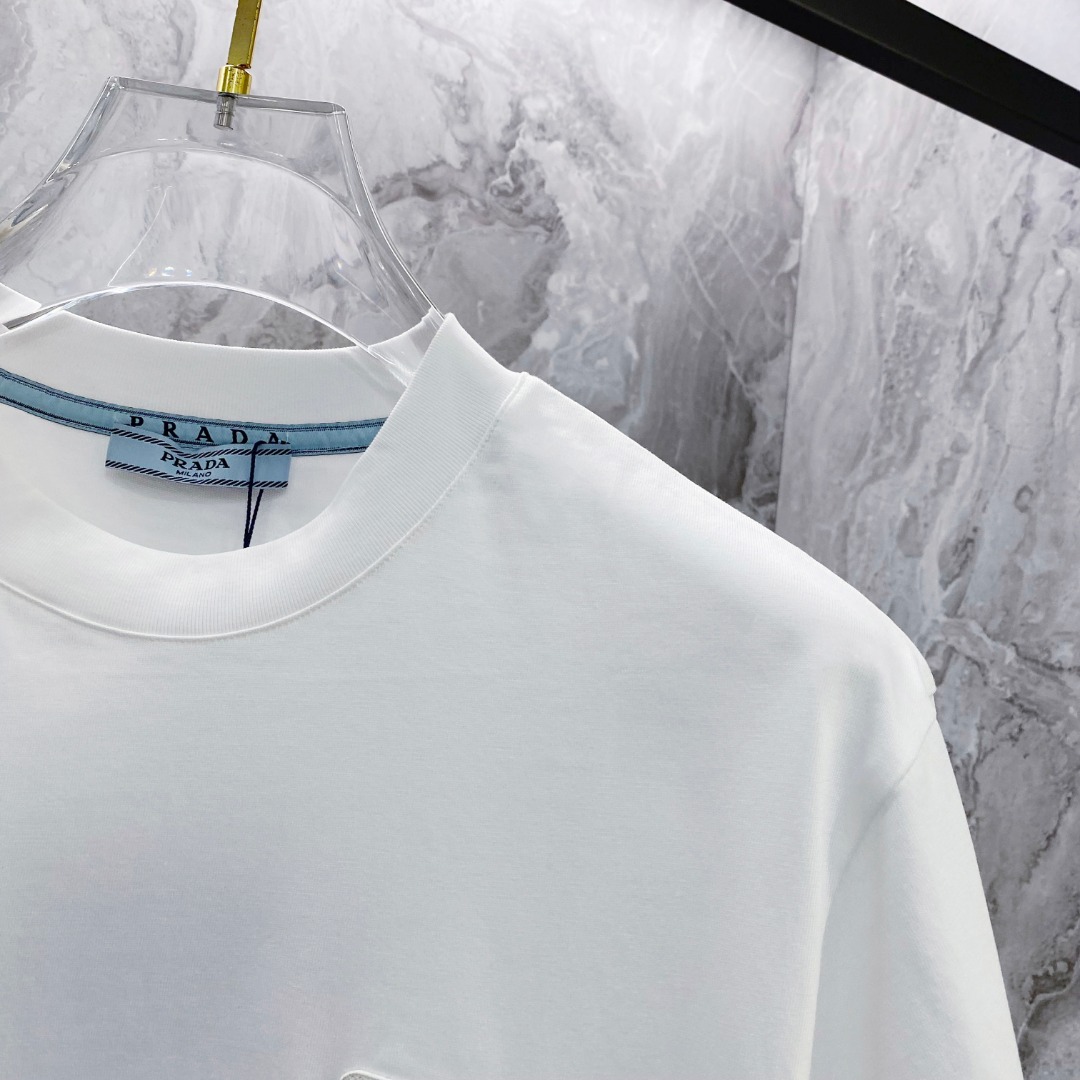 Prada Couple Basic Clothing Cotton S-m-l-xl