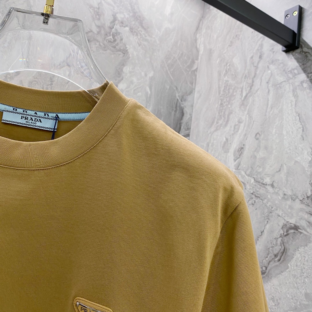 Prada Couple Basic Clothing Cotton S-m-l-xl