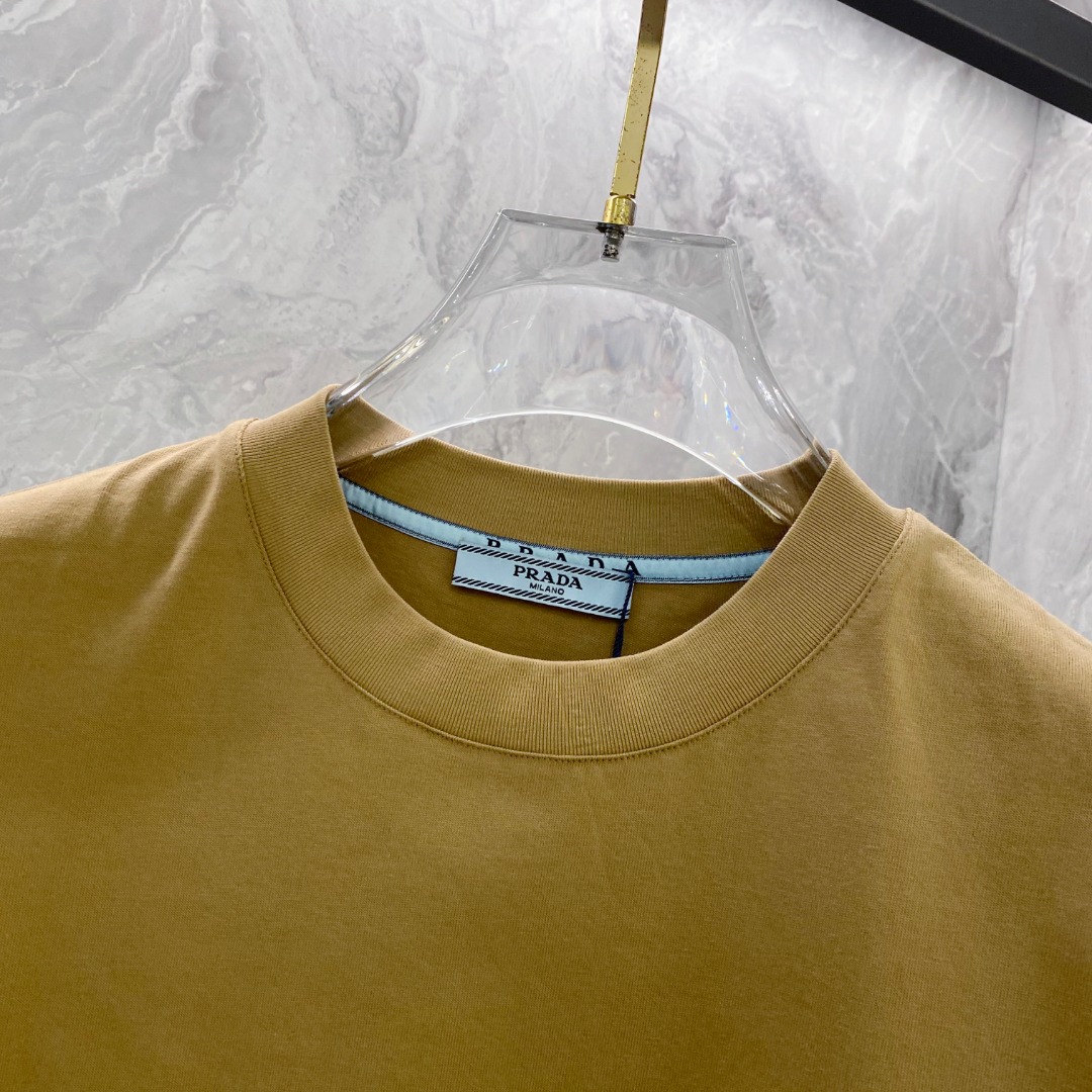 Prada Couple Basic Clothing Cotton S-m-l-xl