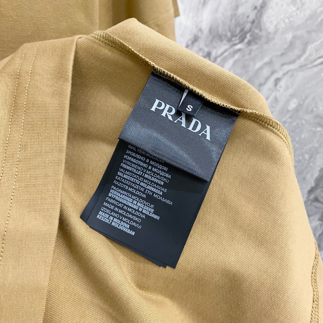 Prada Couple Basic Clothing Cotton S-m-l-xl