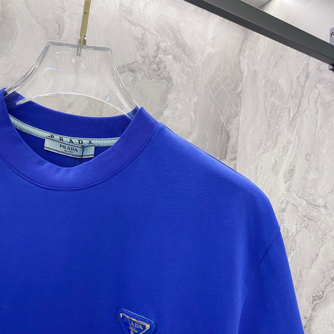 Prada Couple Basic Clothing Cotton S-m-l-xl