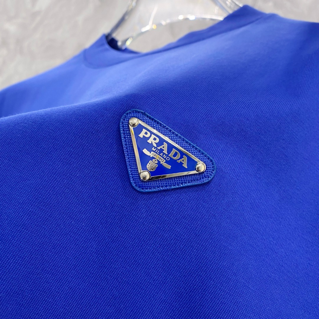 Prada Couple Basic Clothing Cotton S-m-l-xl