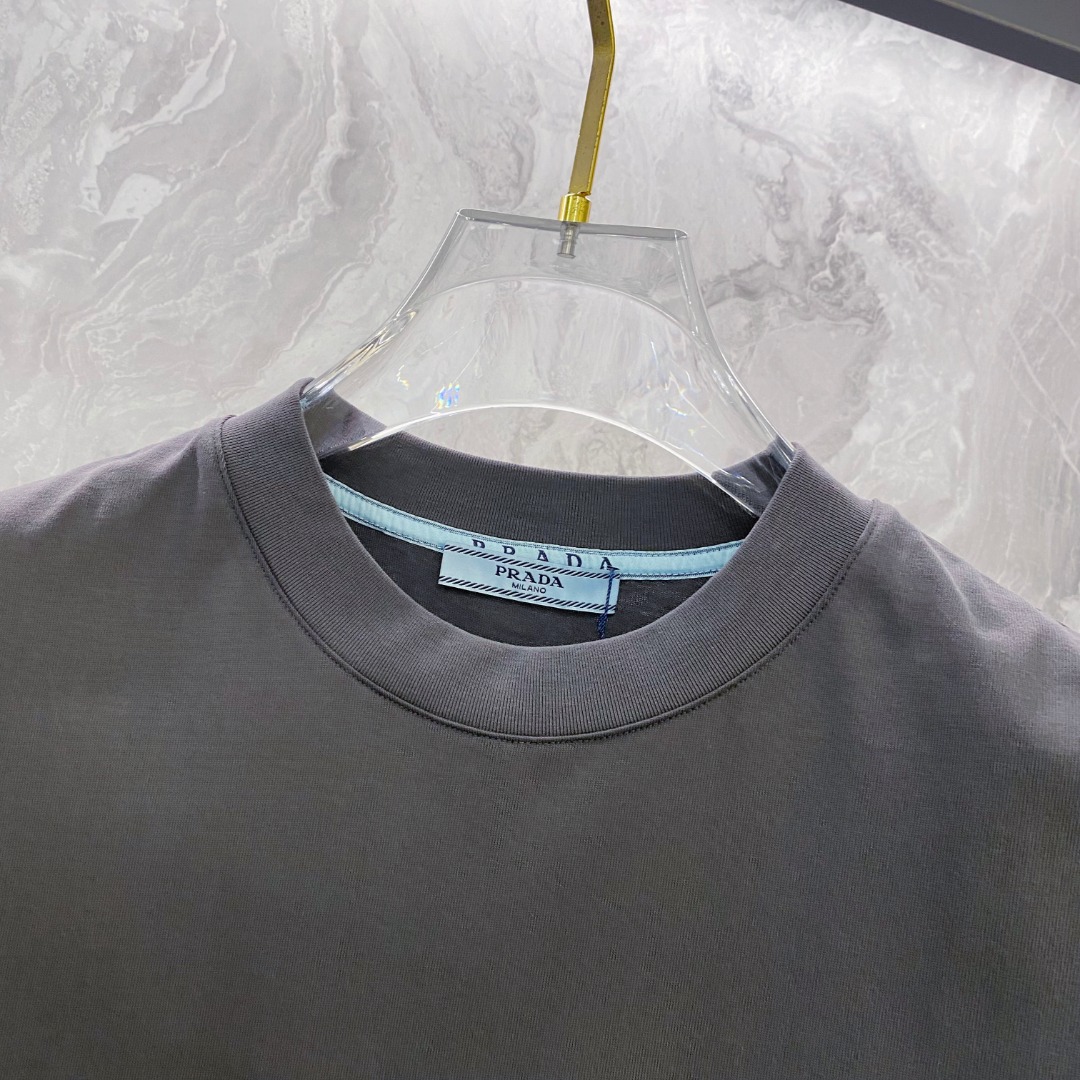 Prada Couple Basic Clothing Cotton S-m-l-xl
