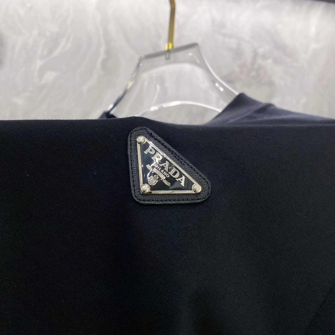 Prada Couple Basic Clothing Cotton S-m-l-xl