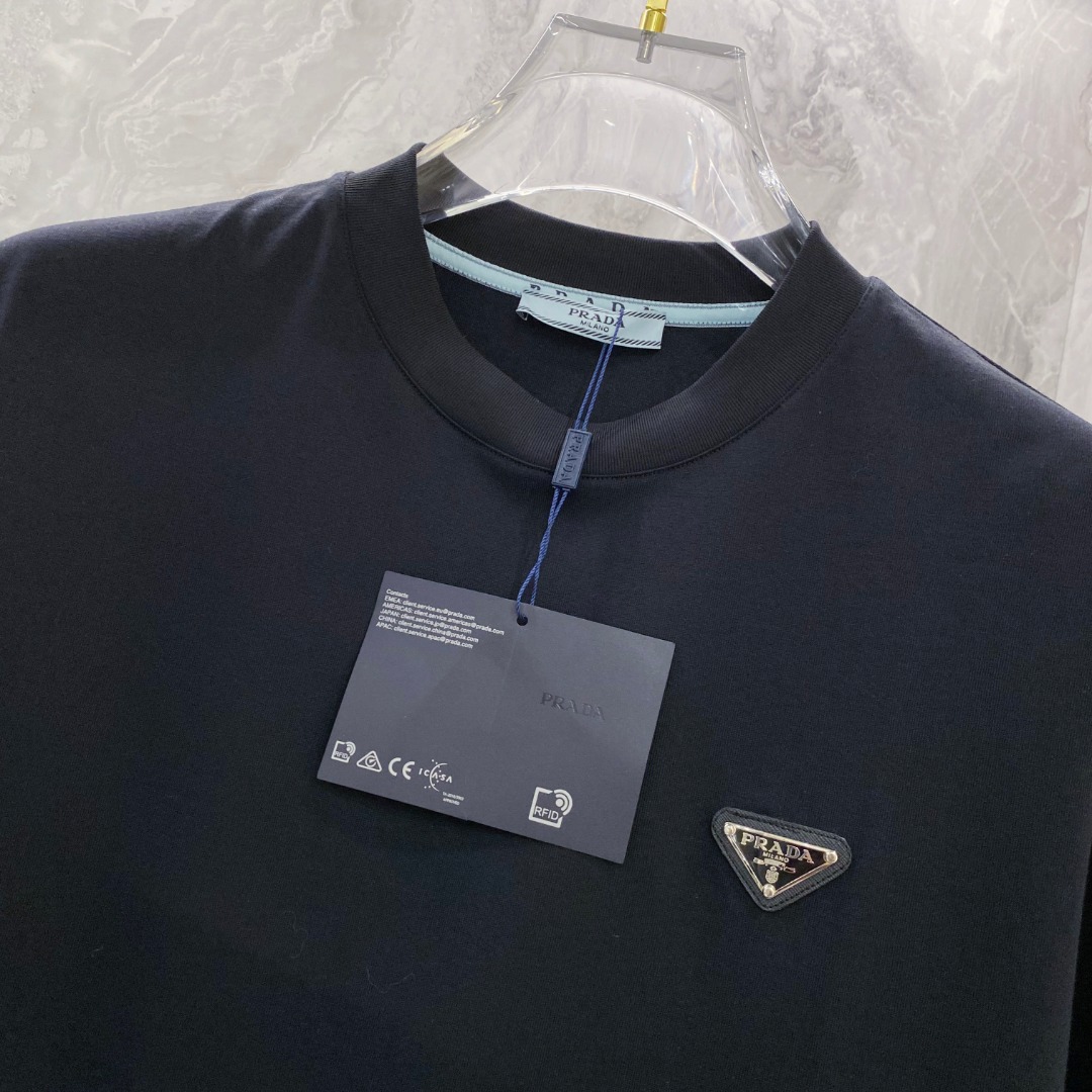Prada Couple Basic Clothing Cotton S-m-l-xl