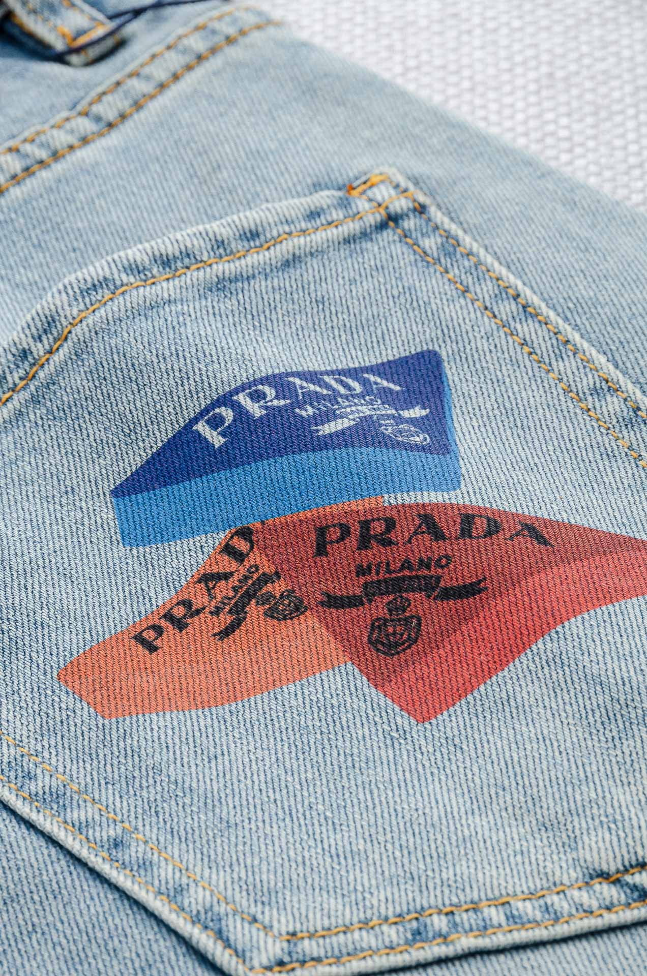 Prada Male Jeans Cotton Slim Fit S-l