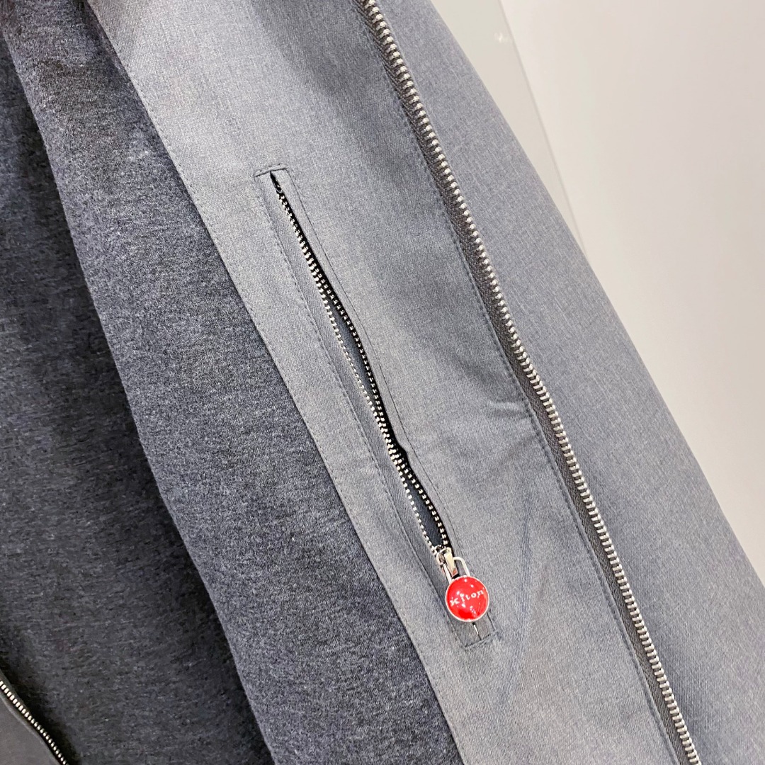 Kiton Jacket Black Hooded