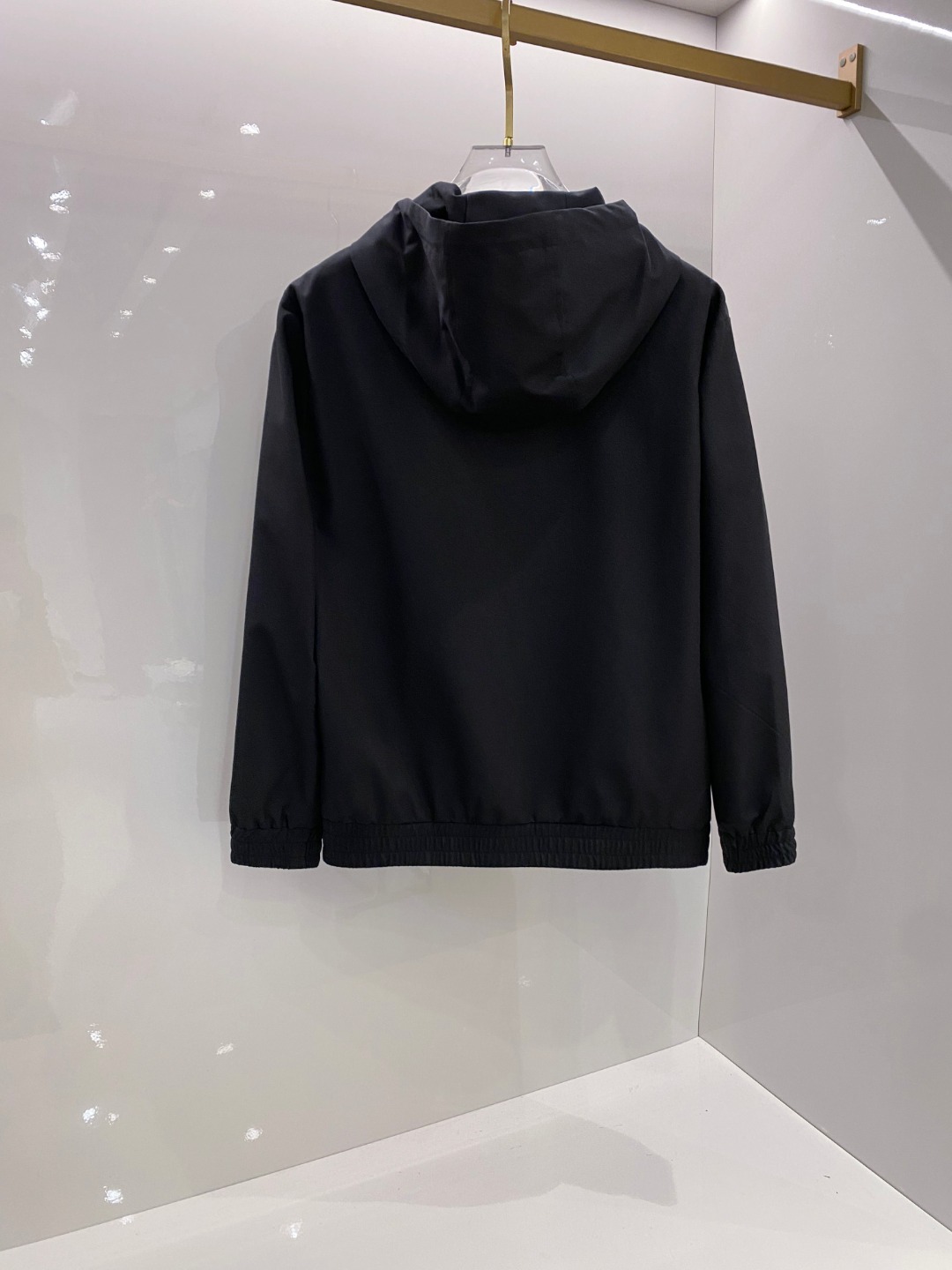 Kiton Jacket Black Hooded