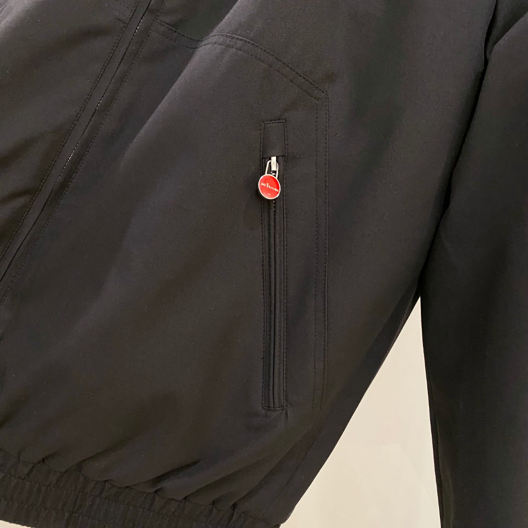 Kiton Jacket Black Hooded