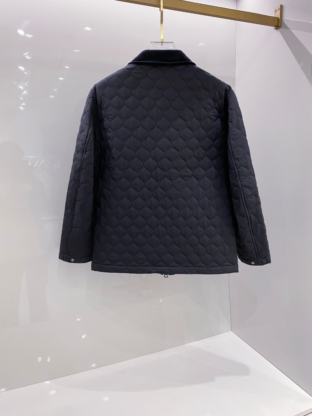 Burberry Male Jacket Cotton Black Plaid