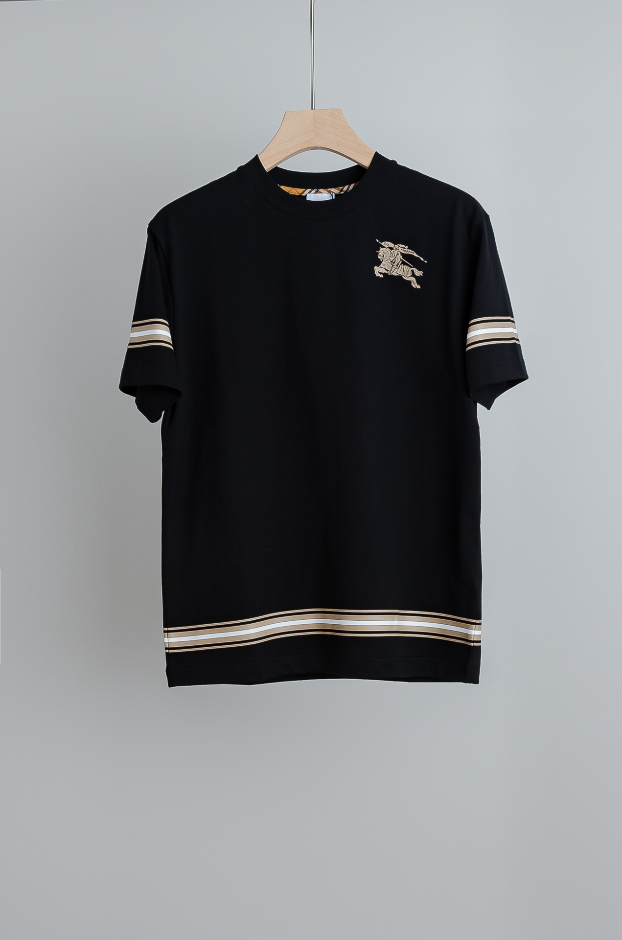 Burberry Male Basic Clothing Cotton Printed S-xl