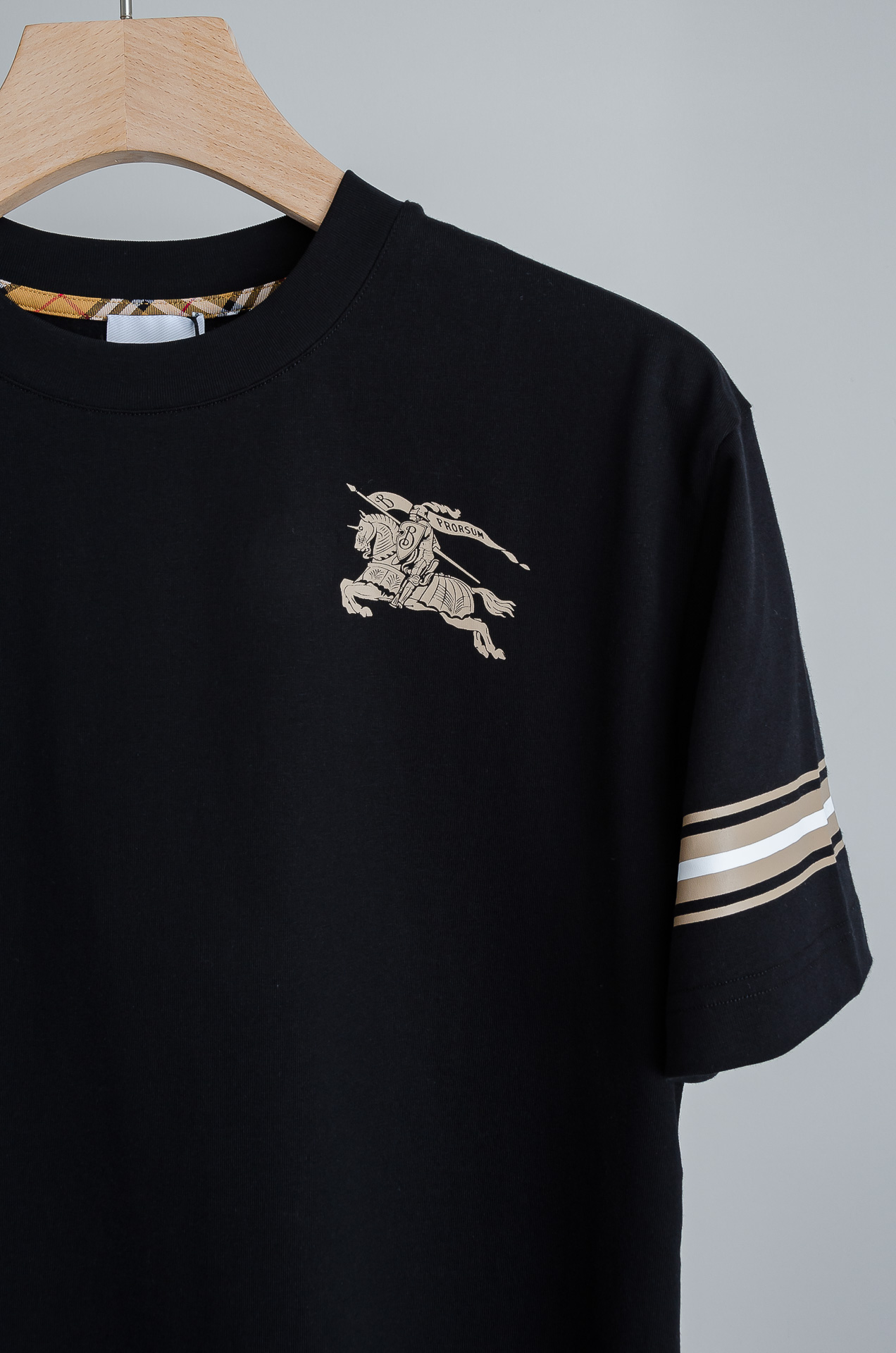 Burberry Male Basic Clothing Cotton Printed S-xl