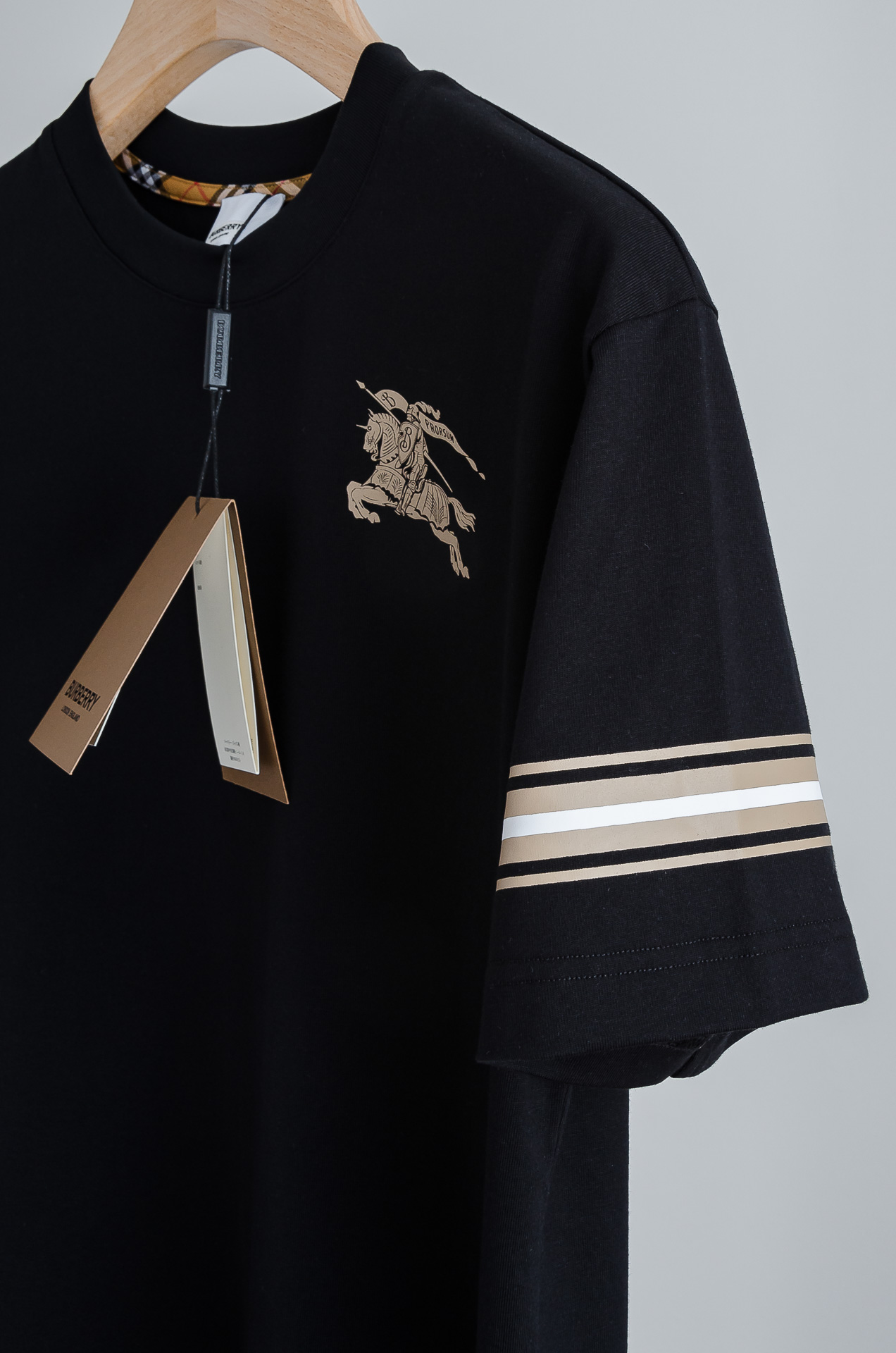 Burberry Male Basic Clothing Cotton Printed S-xl