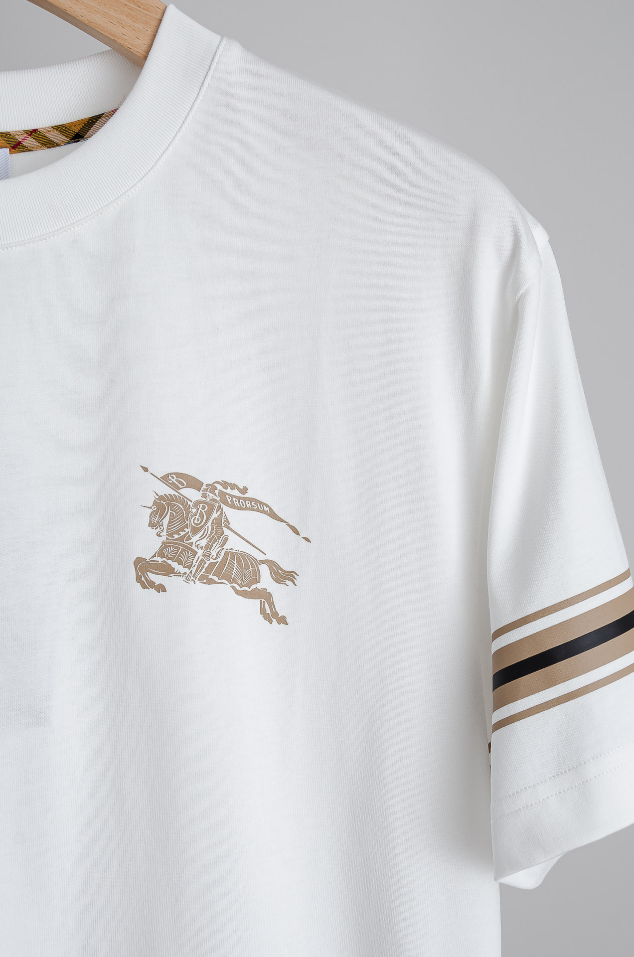 Burberry Male Basic Clothing Cotton Printed S-xl