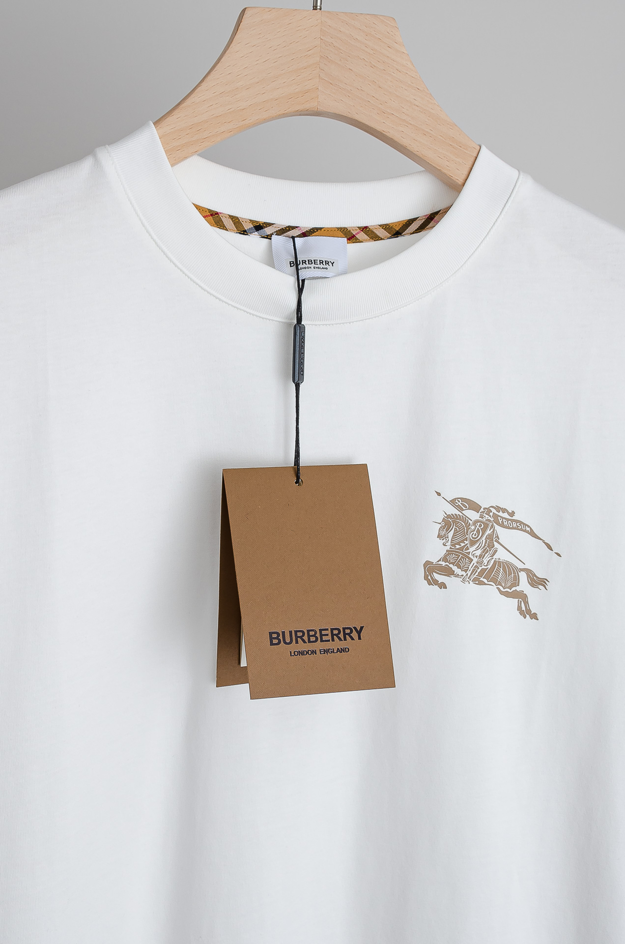 Burberry Male Basic Clothing Cotton Printed S-xl