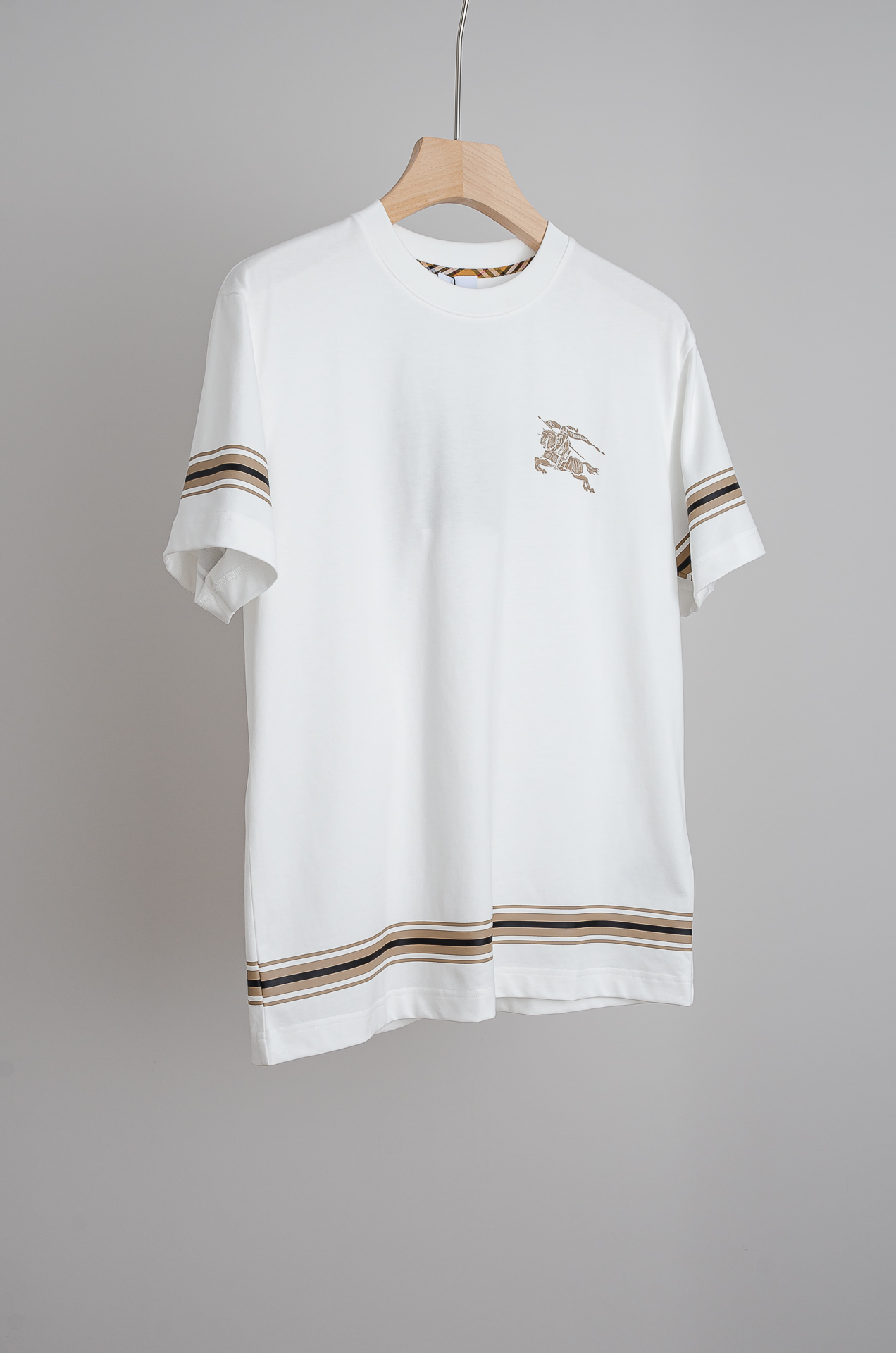 Burberry Male Basic Clothing Cotton Printed S-xl