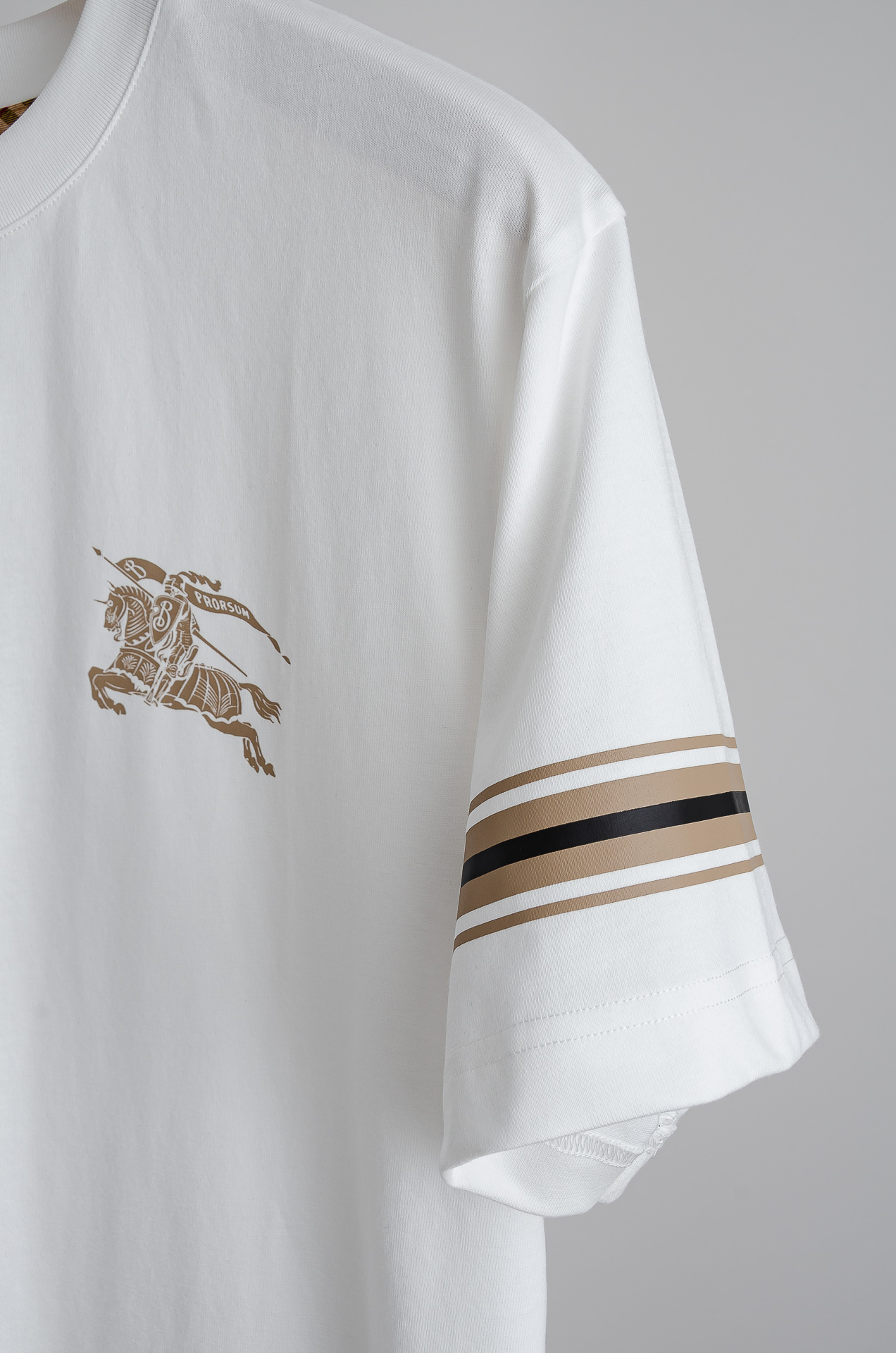 Burberry Male Basic Clothing Cotton Printed S-xl