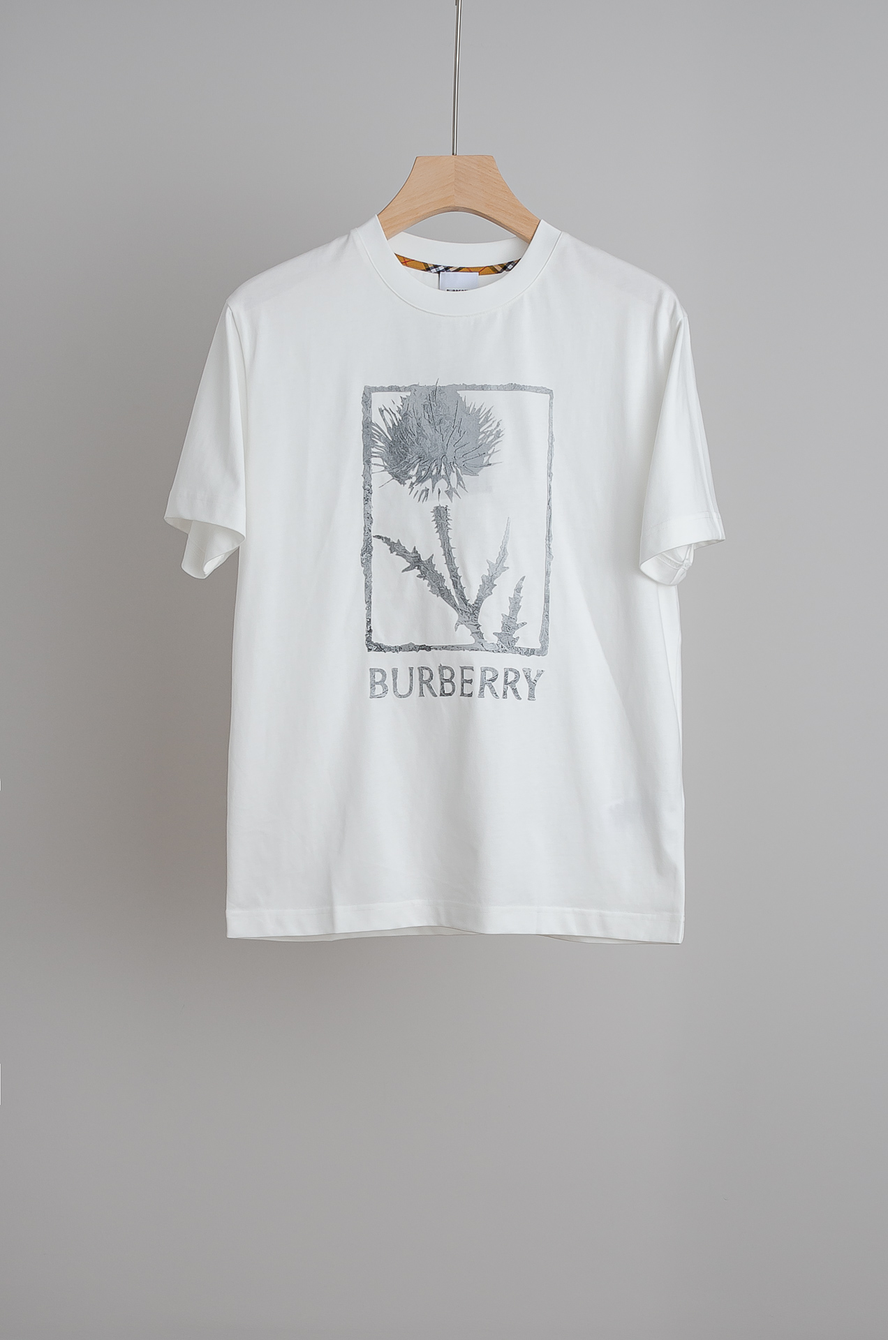 Burberry Male Basic Clothing Cotton Printed S-xl