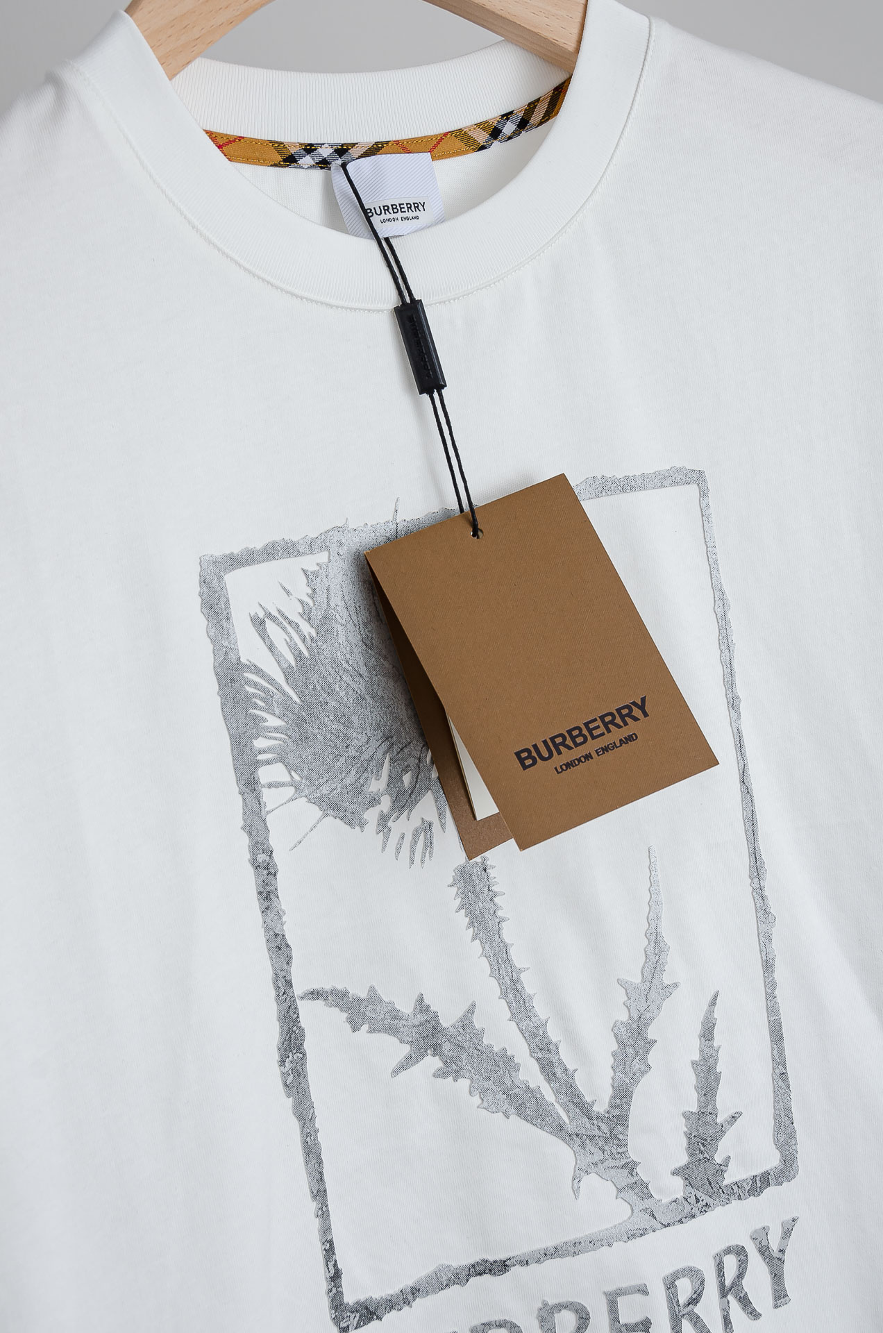 Burberry Male Basic Clothing Cotton Printed S-xl