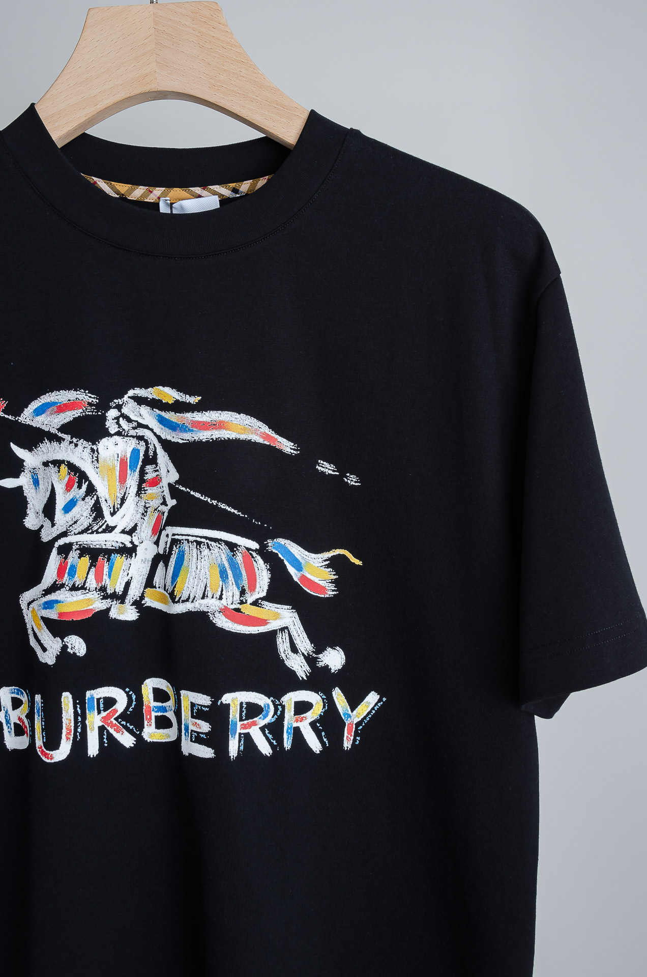 Burberry Male Basic Clothing Cotton Printed S-xl