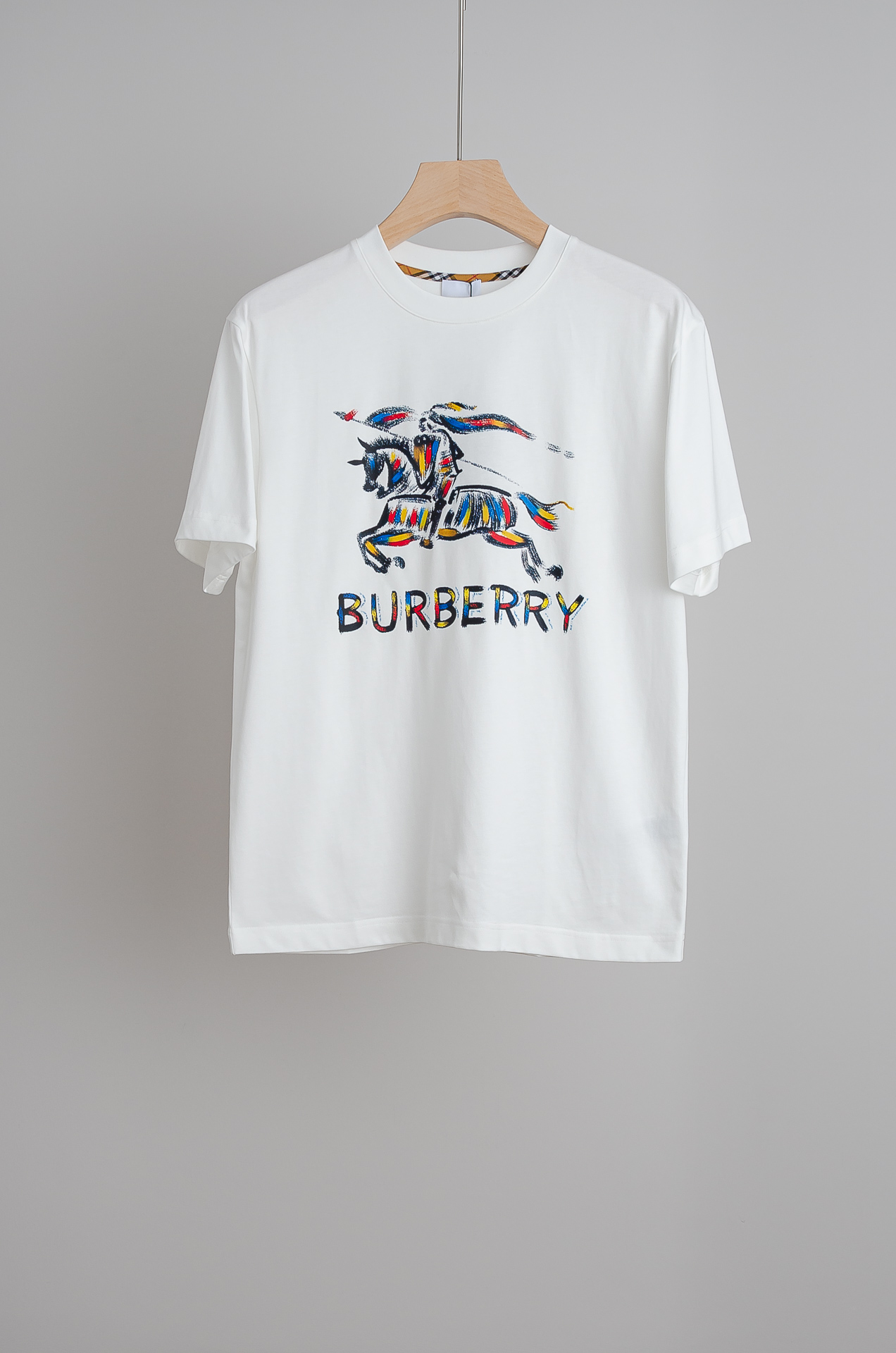 Burberry Male Basic Clothing Cotton Printed S-xl