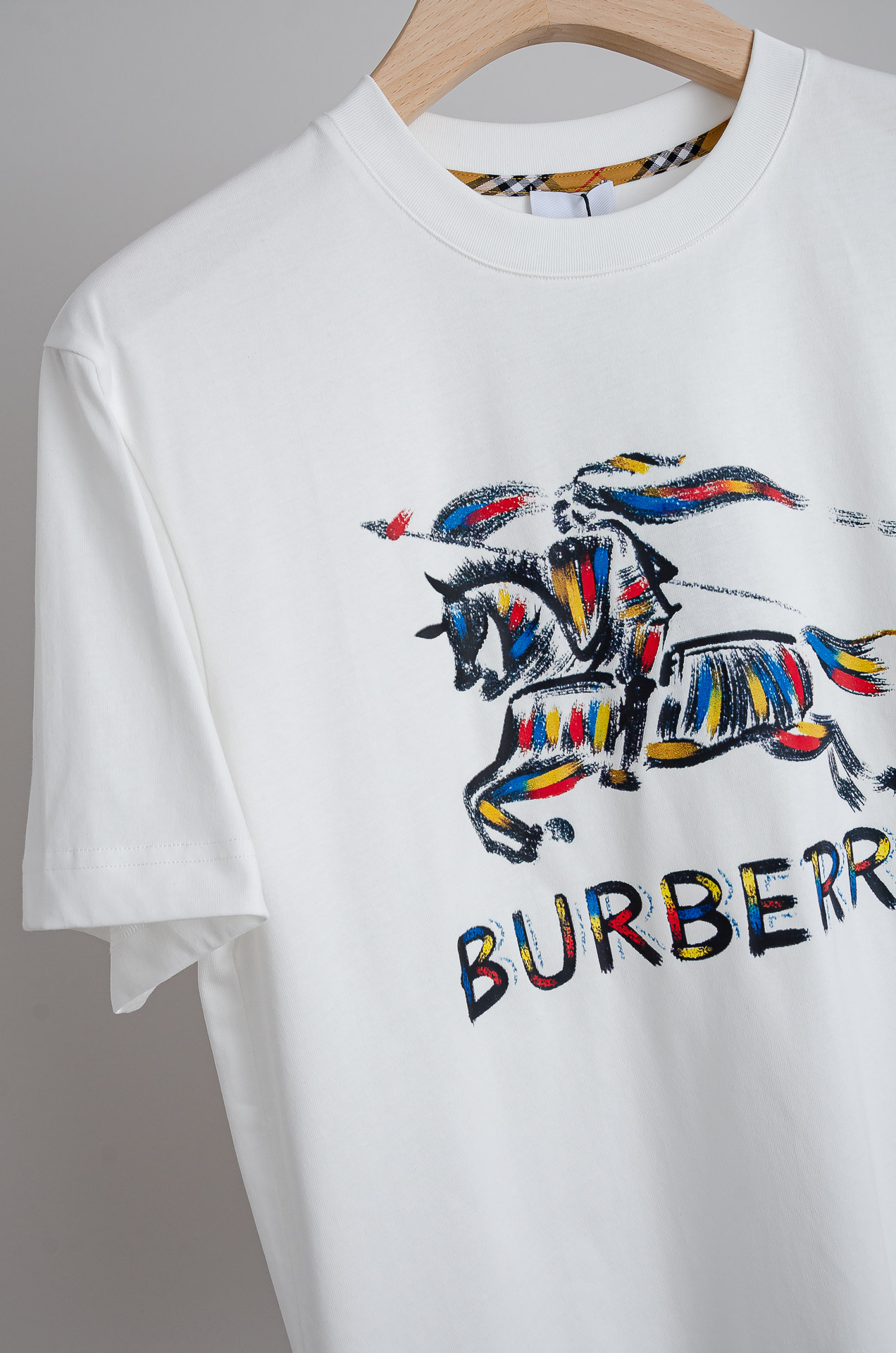 Burberry Male Basic Clothing Cotton Printed S-xl