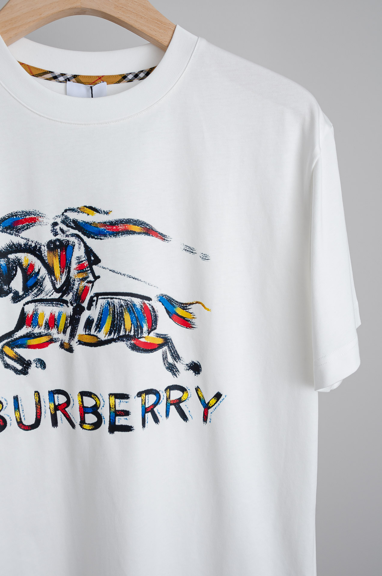 Burberry Male Basic Clothing Cotton Printed S-xl