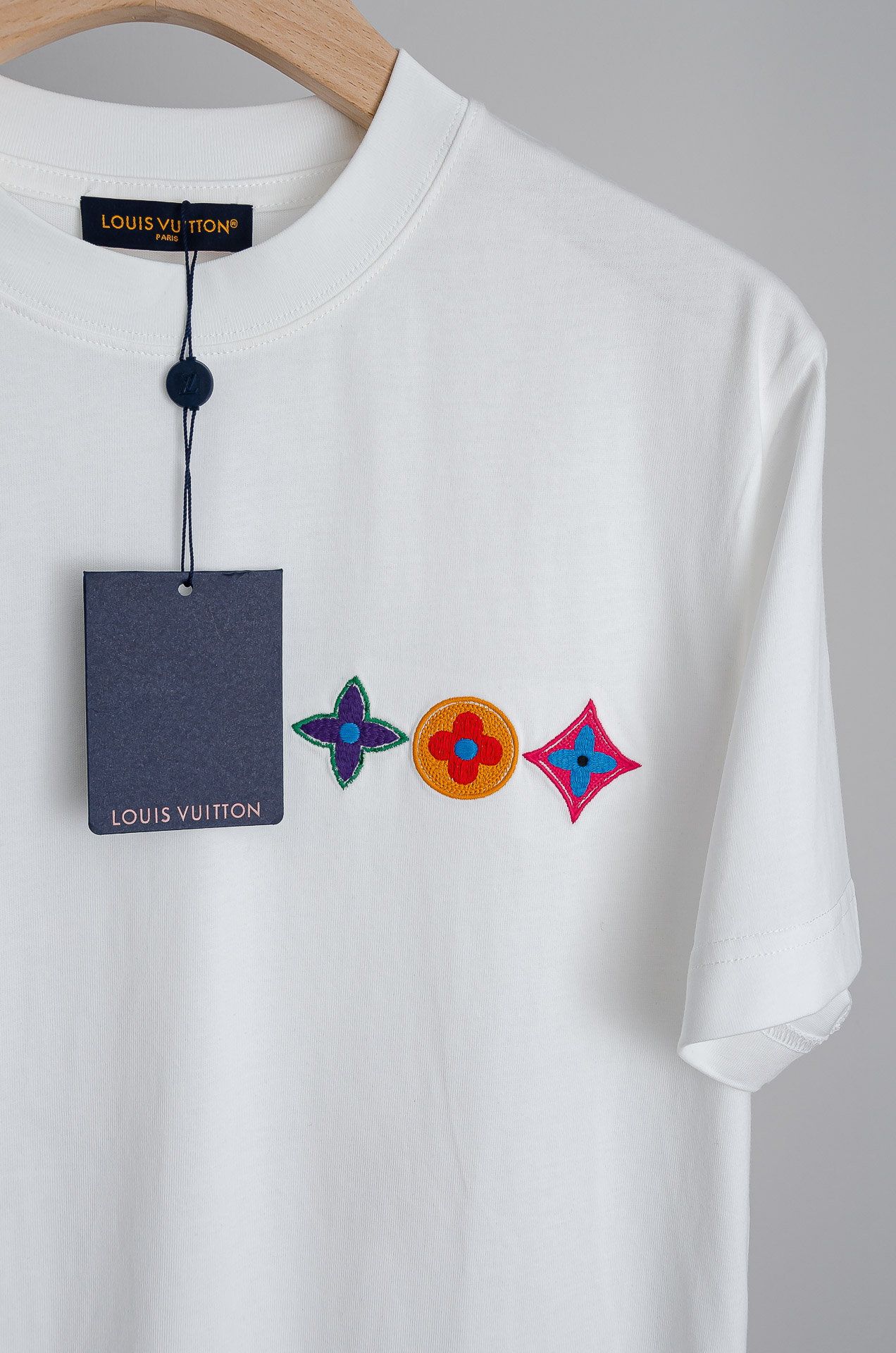 Louis Vuitton Male Basic Clothing Cotton Slim Fit S-l-xl