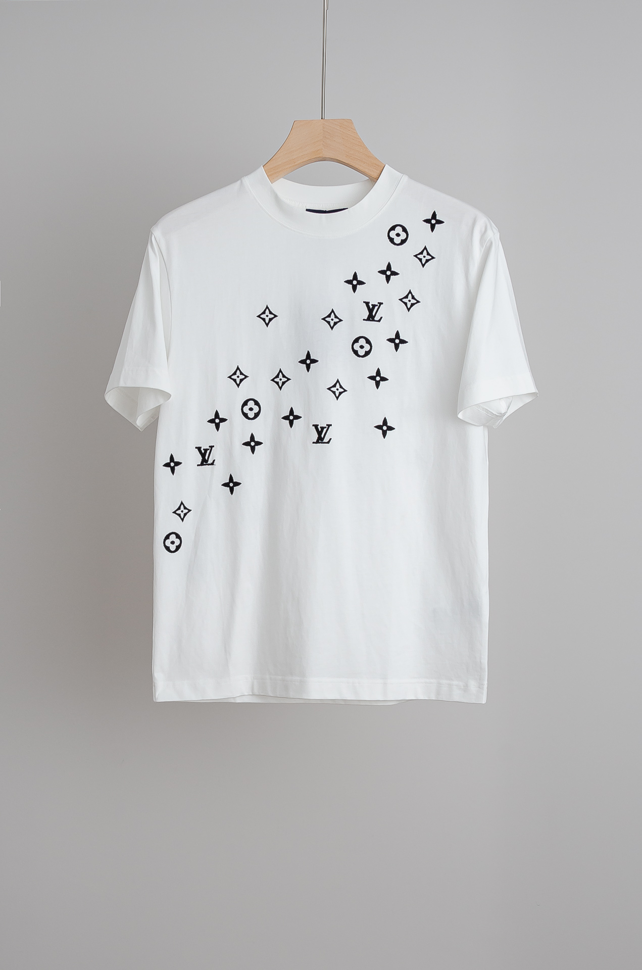 Louis Vuitton Male Basic Clothing Cotton Slim Fit S-l-xl