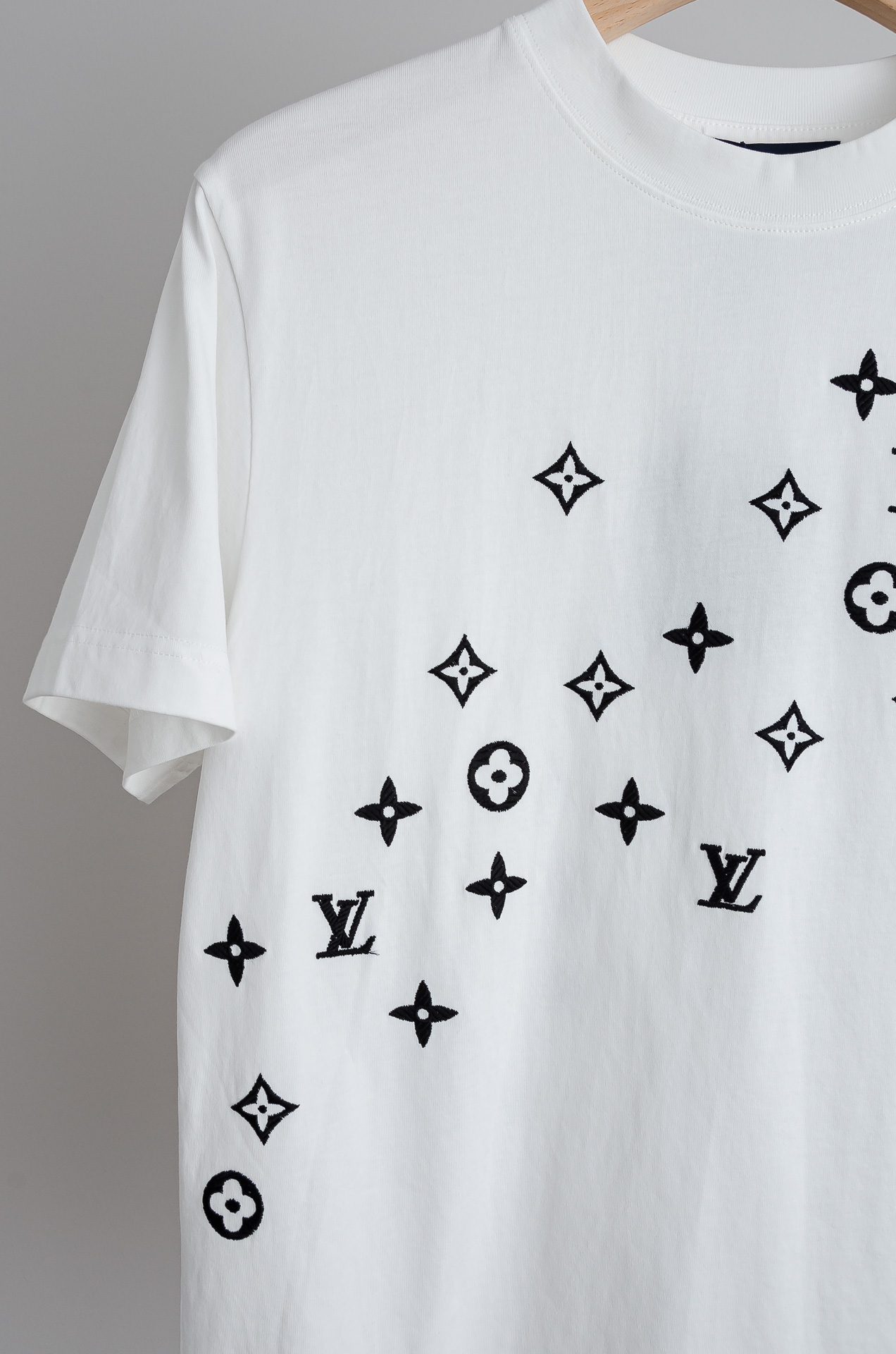 Louis Vuitton Male Basic Clothing Cotton Slim Fit S-l-xl