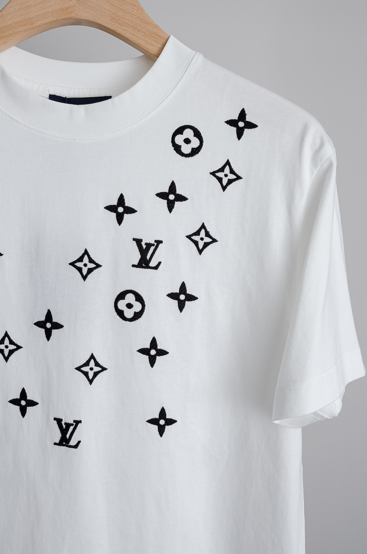 Louis Vuitton Male Basic Clothing Cotton Slim Fit S-l-xl