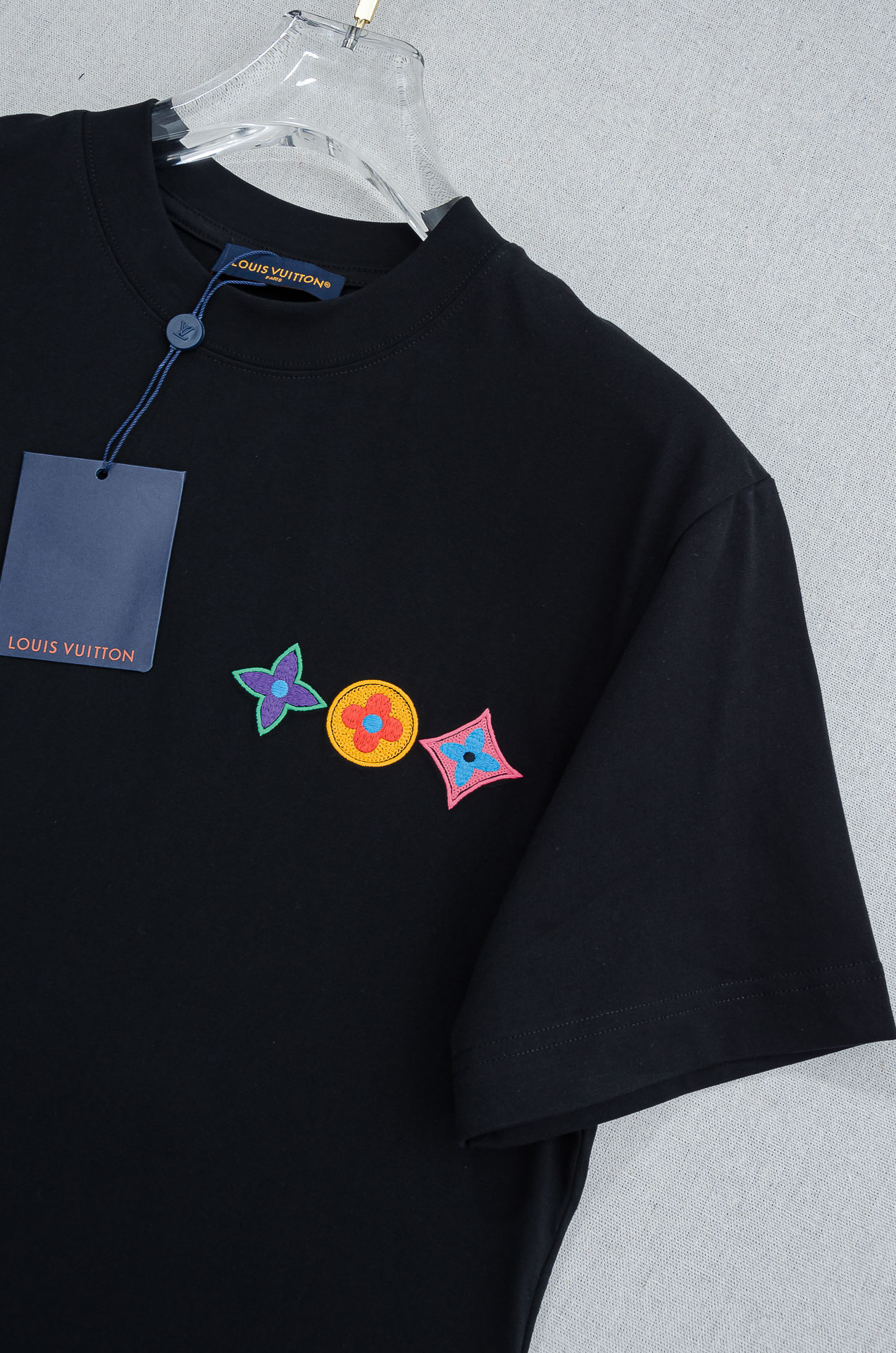 Louis Vuitton Male Basic Clothing Cotton Slim Fit S-l-xl