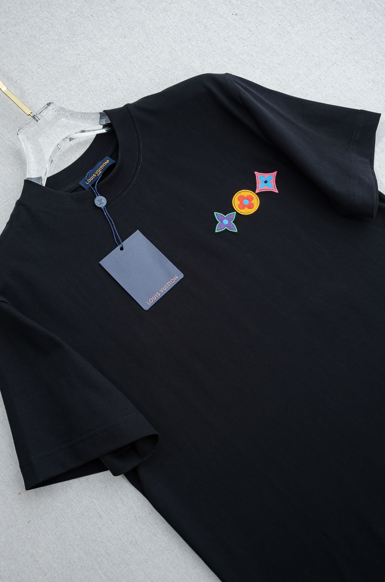 Louis Vuitton Male Basic Clothing Cotton Slim Fit S-l-xl