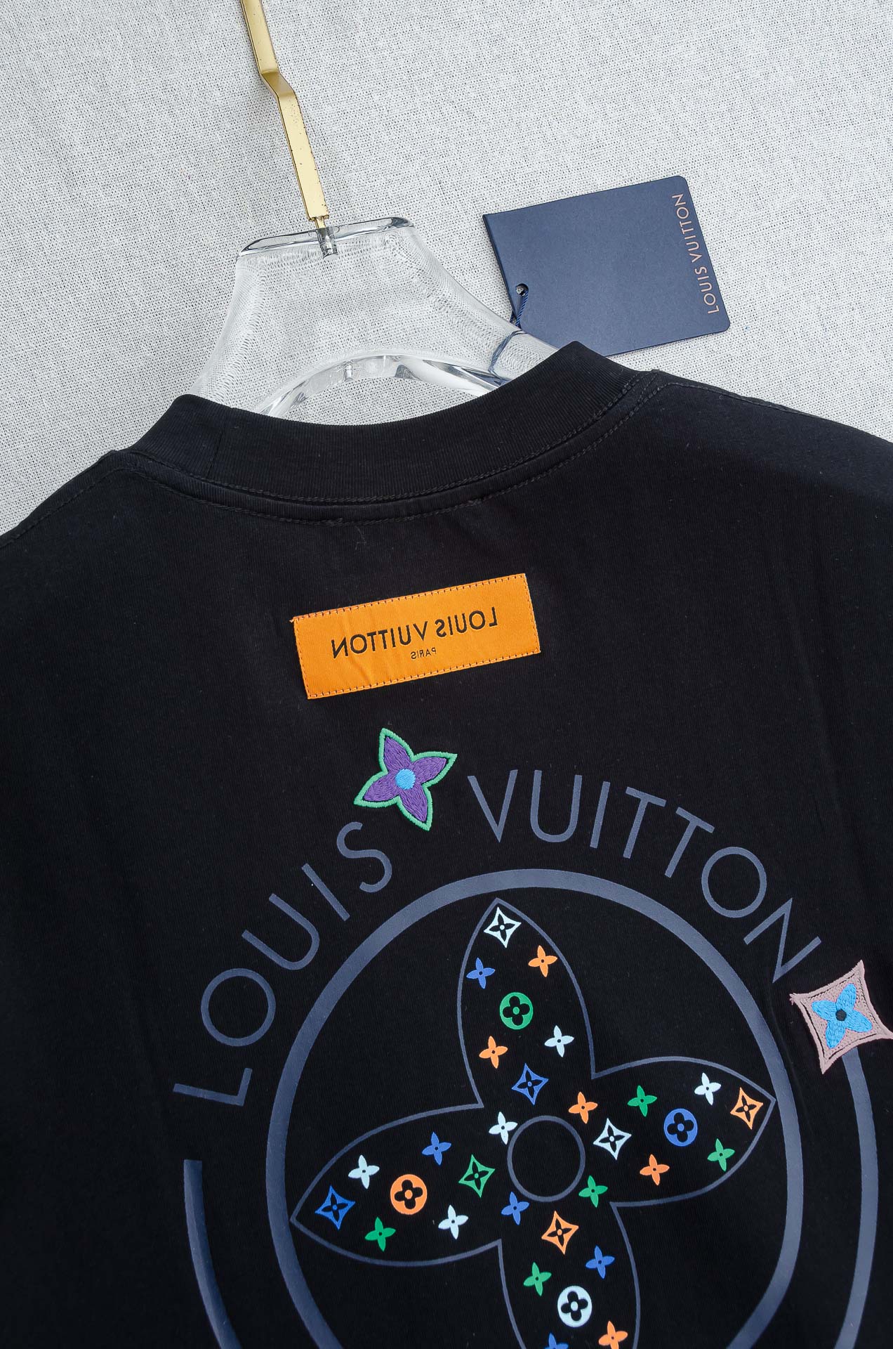 Louis Vuitton Male Basic Clothing Cotton Slim Fit S-l-xl