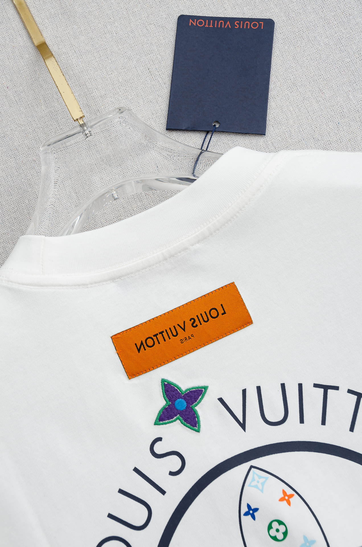 Louis Vuitton Male Basic Clothing Cotton Slim Fit S-l-xl