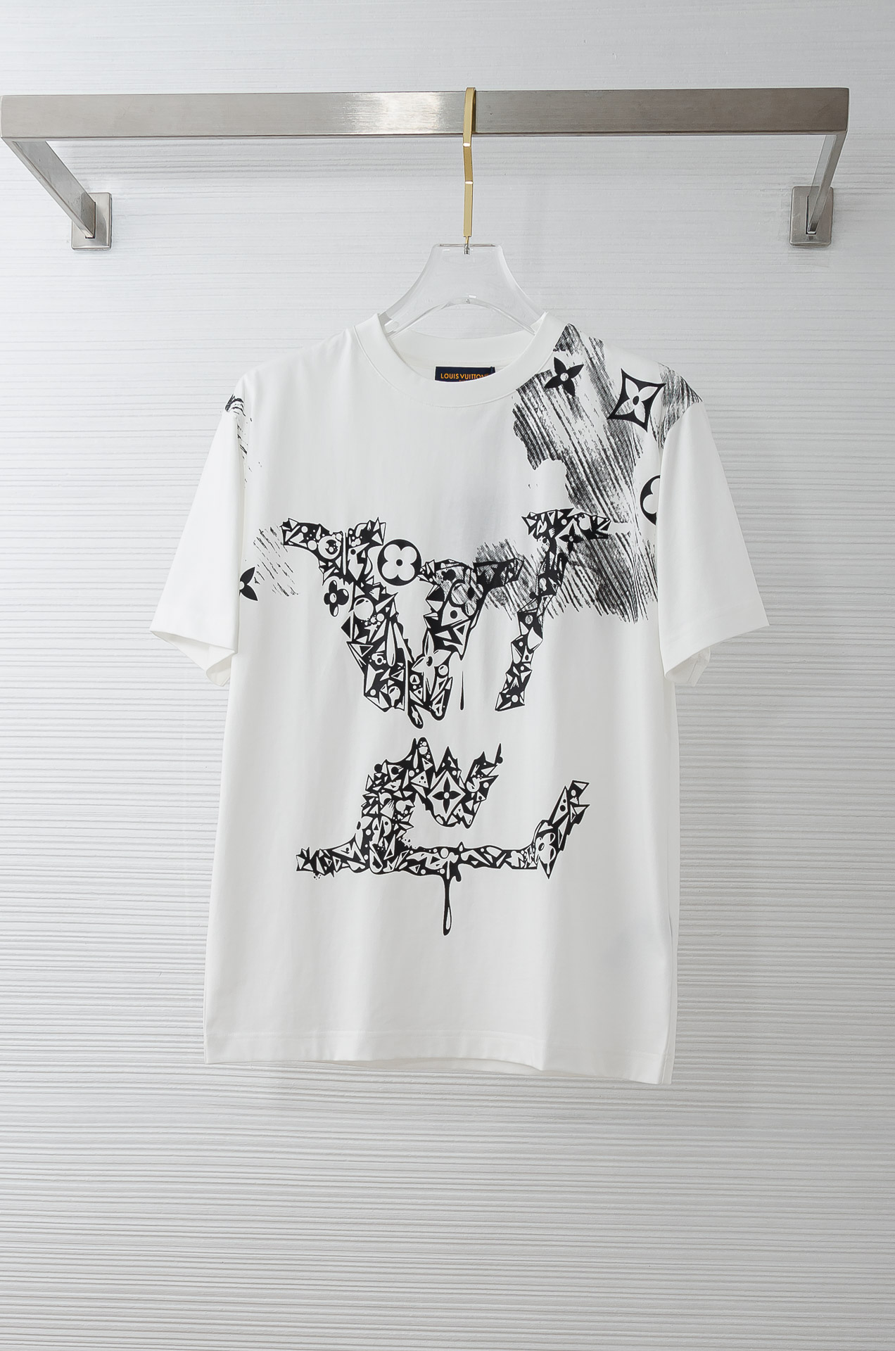 Louis Vuitton Male Basic Clothing Cotton Slim Fit S-l-xl