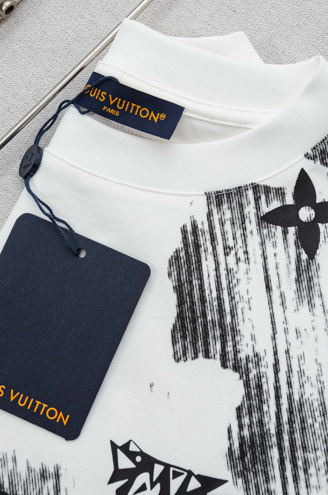 Louis Vuitton Male Basic Clothing Cotton Slim Fit S-l-xl