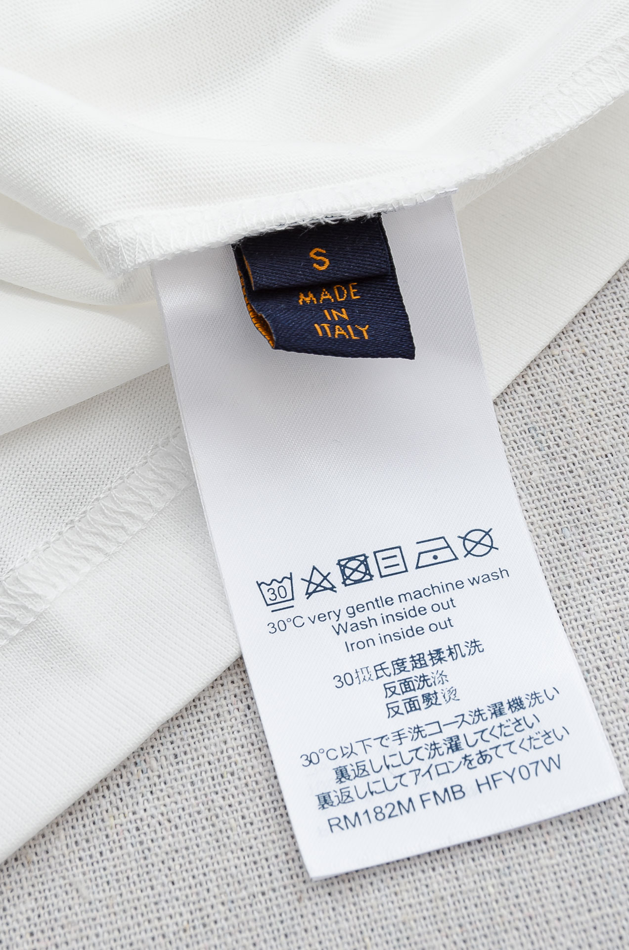 Louis Vuitton Male Basic Clothing Cotton Slim Fit S-l-xl