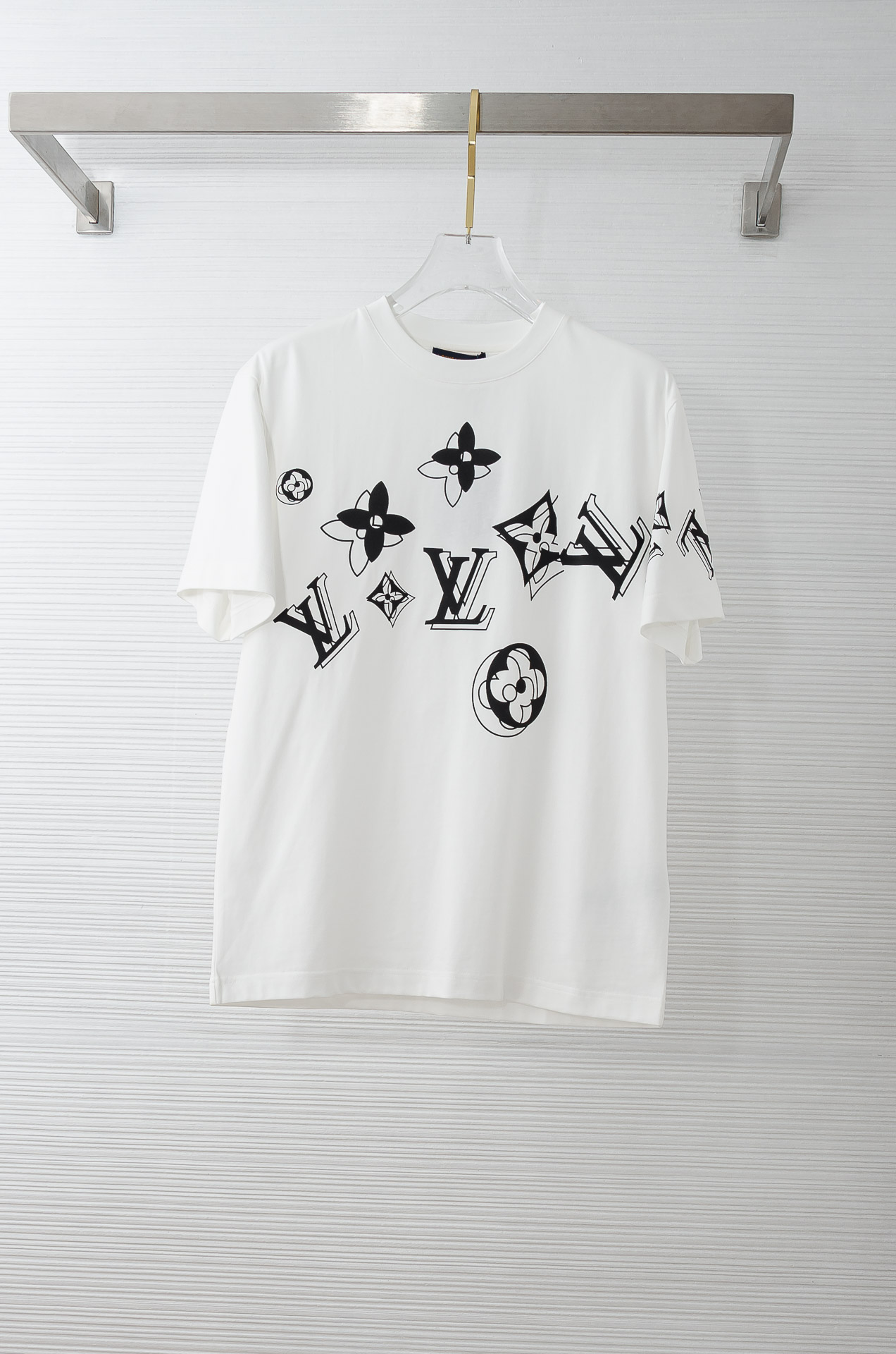 Louis Vuitton Male Basic Clothing Cotton Slim Fit S-l-xl